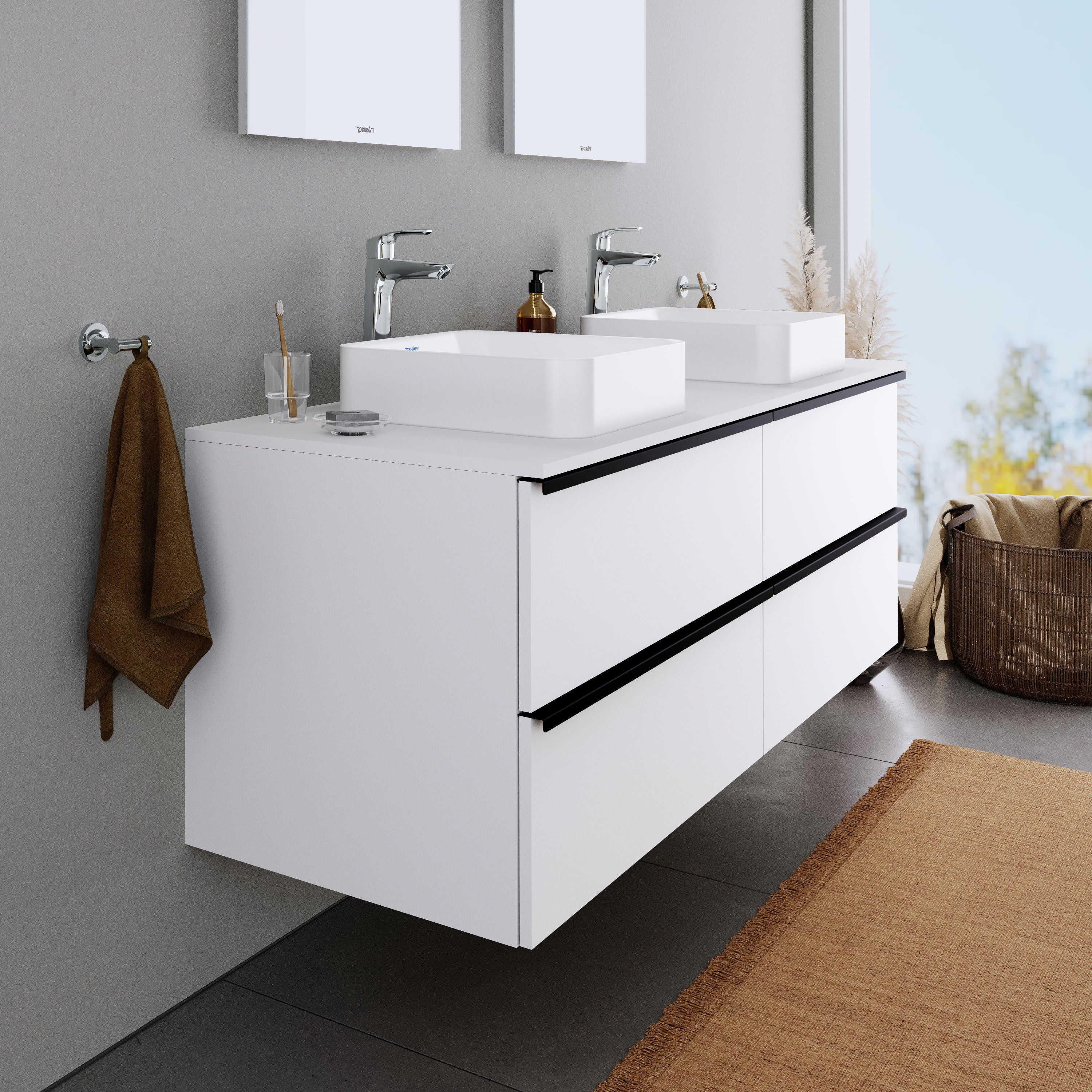Duravit DuraPoint tvättställsskåp 120 cm - Image 8
