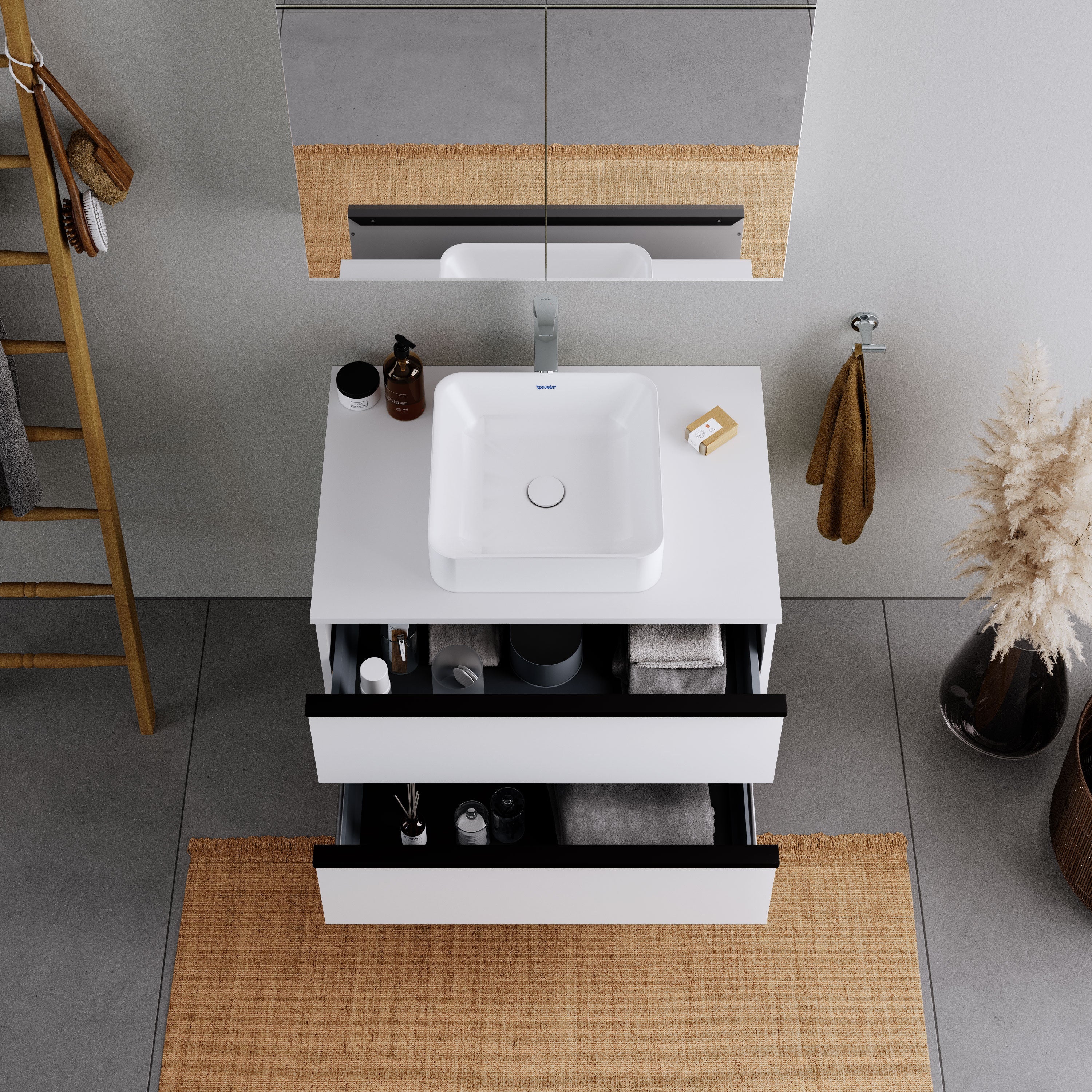 Duravit DuraPoint tvättställsskåp 80 cm - Image 5