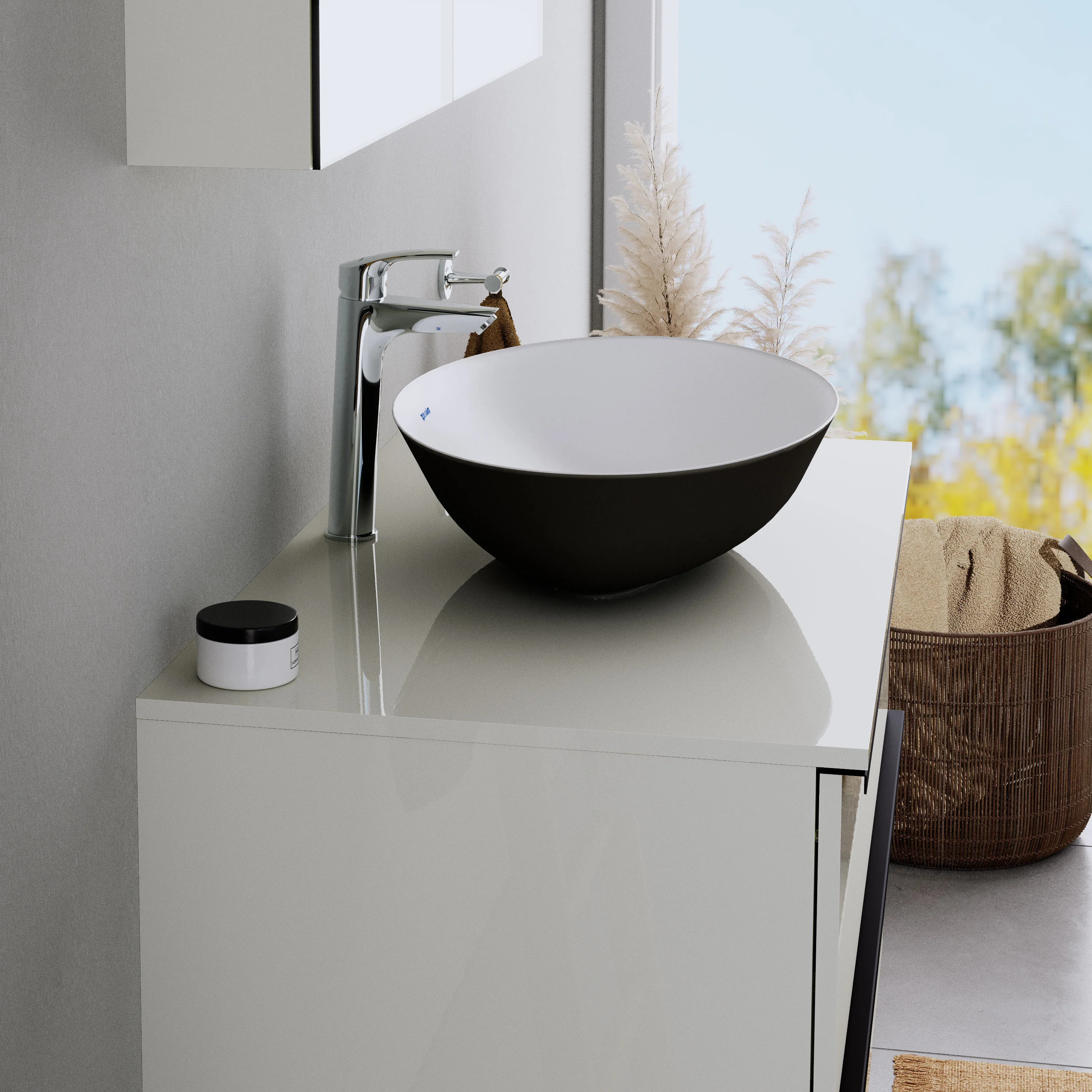 Duravit DuraPort tvättställ för bänkskiva - Image 7