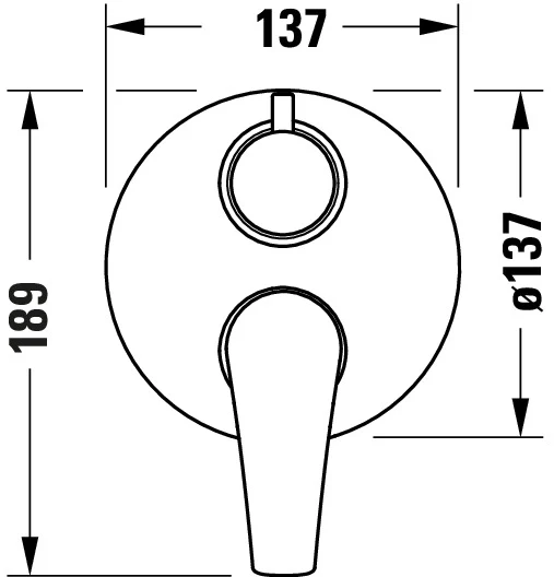 Duravit DuraVelez badkarsblandare - Image 5