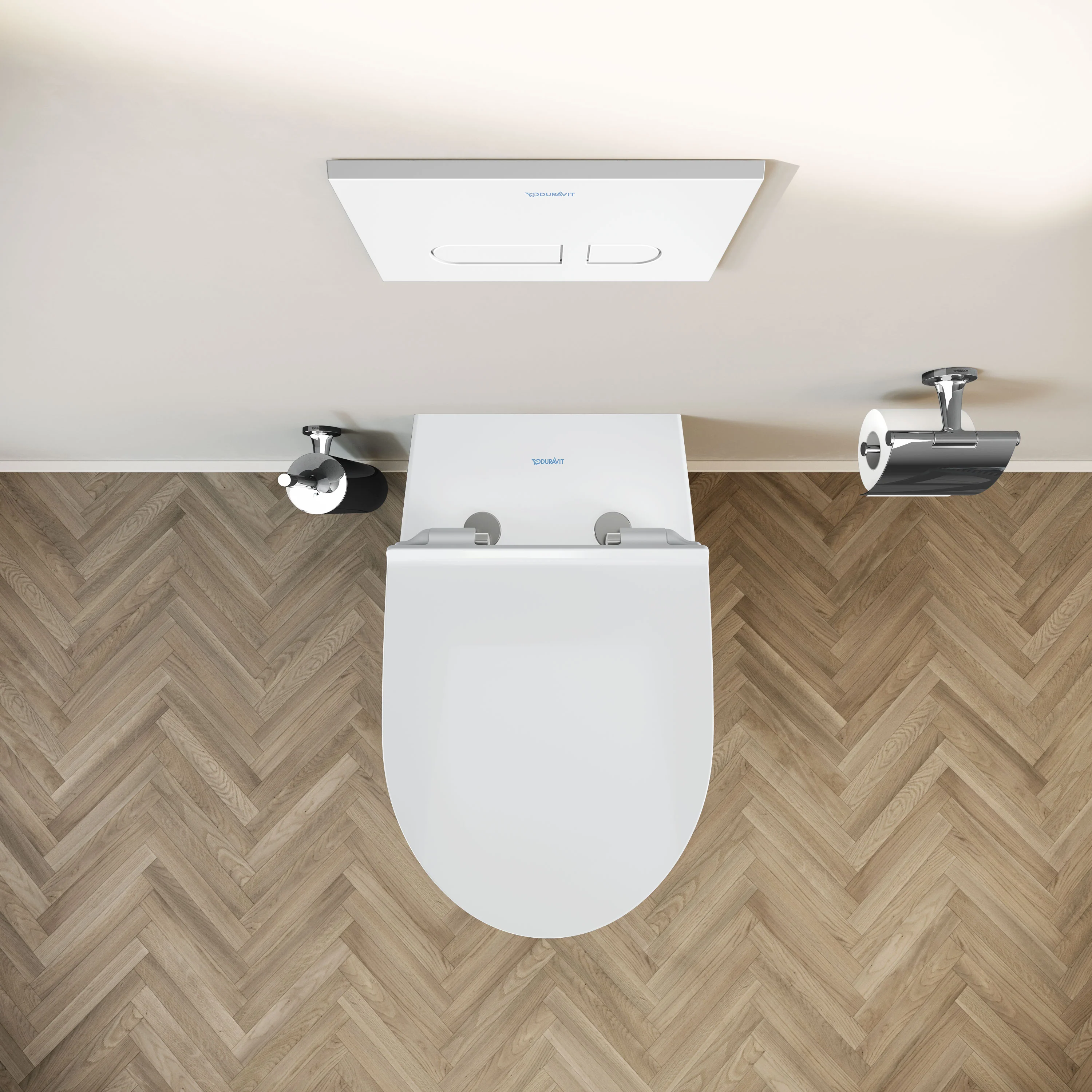 Duravit DuraVento vägghängd WC-set utan spolkant - Image 10