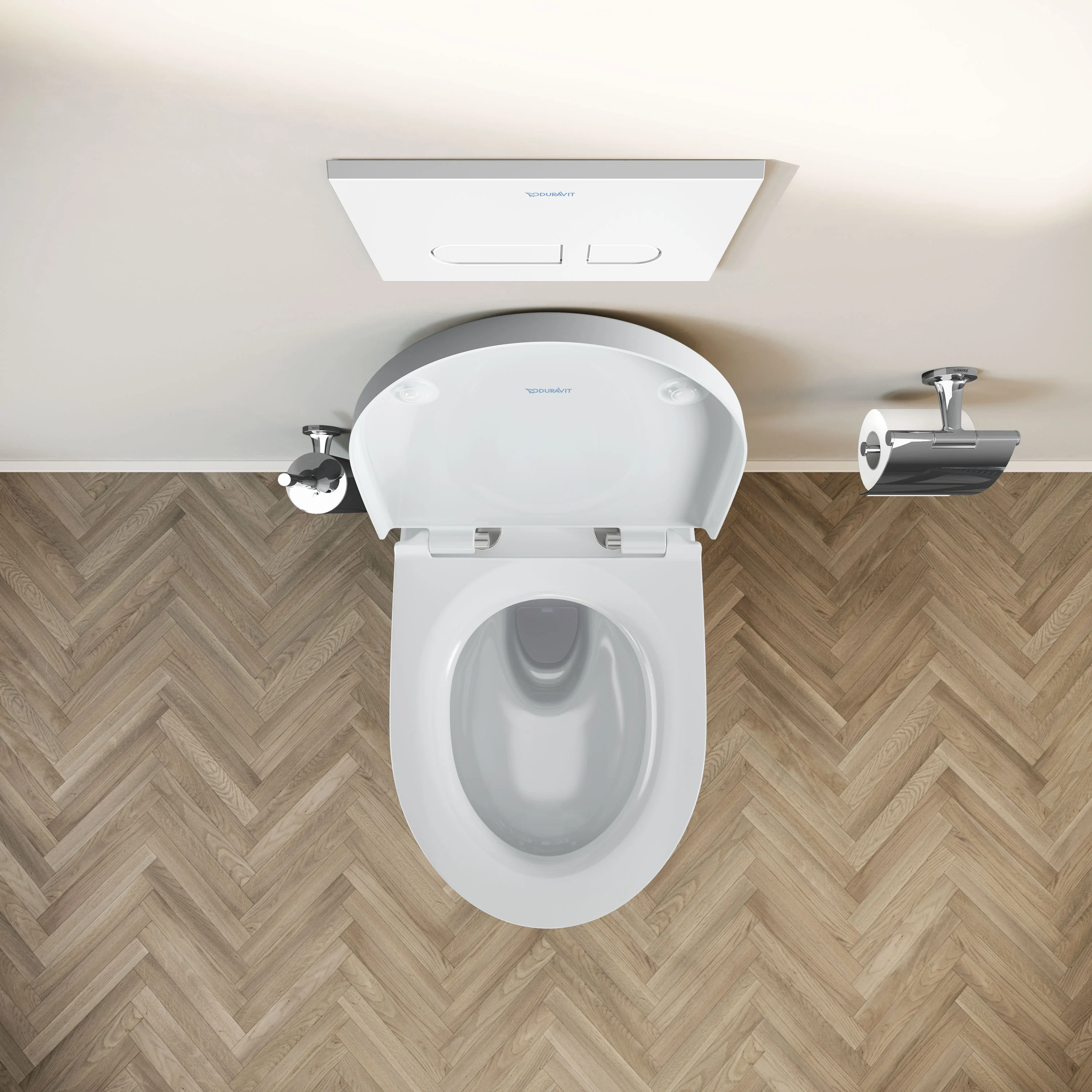 Duravit DuraVento vägghängd WC-set utan spolkant - Image 13
