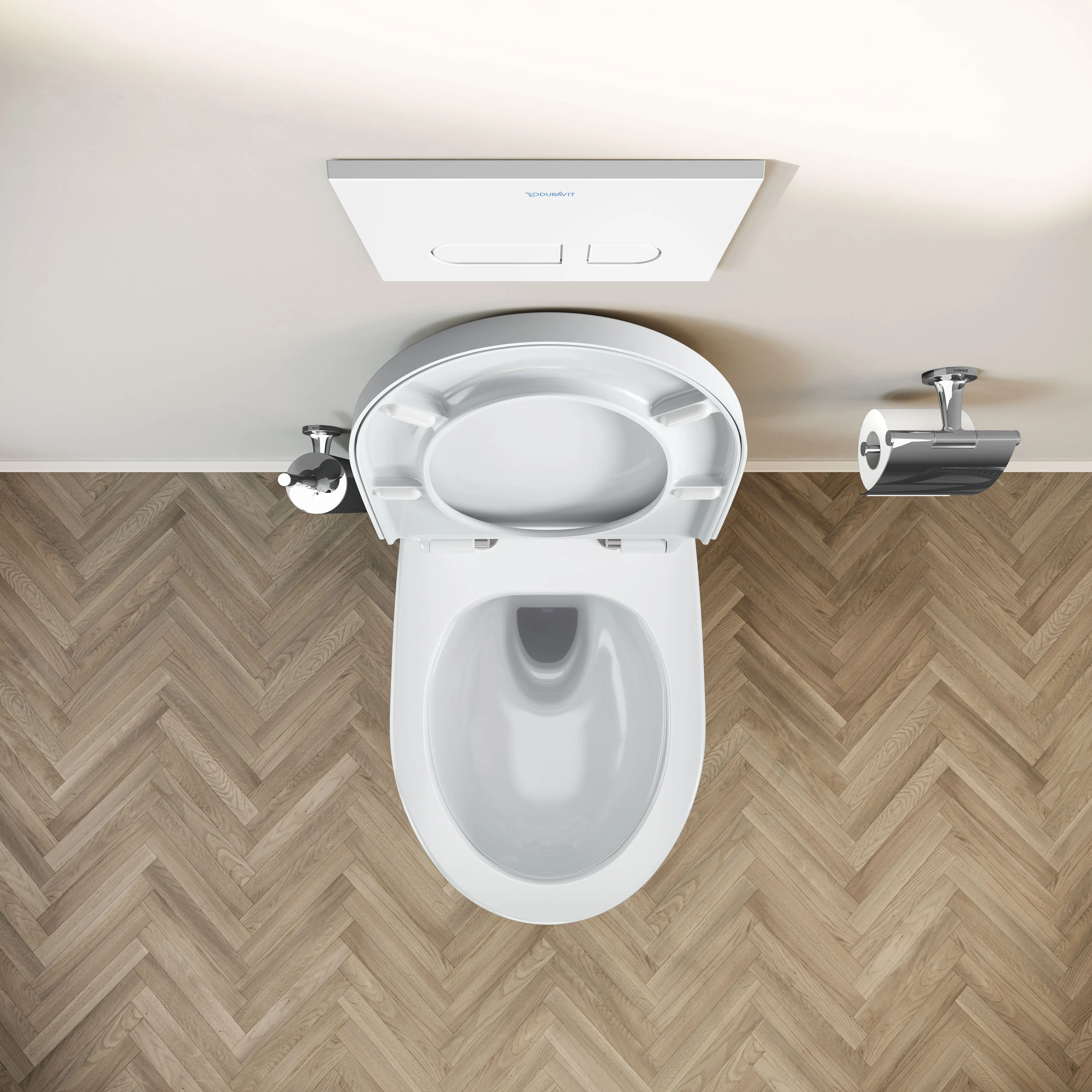 Duravit DuraVento vägghängd WC-set utan spolkant - Image 14