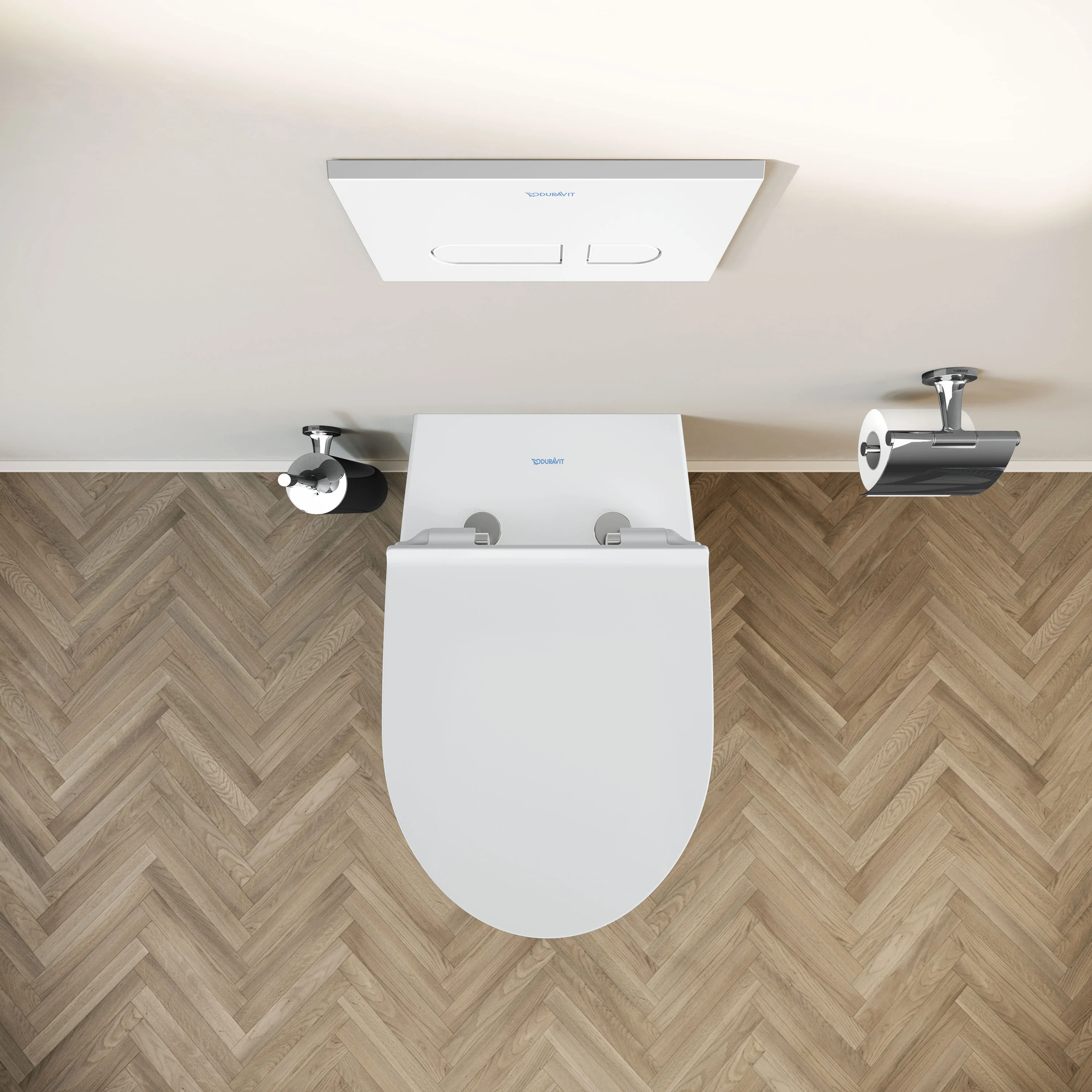 Duravit DuraVento vägghängd WC-set utan spolkant - Image 3