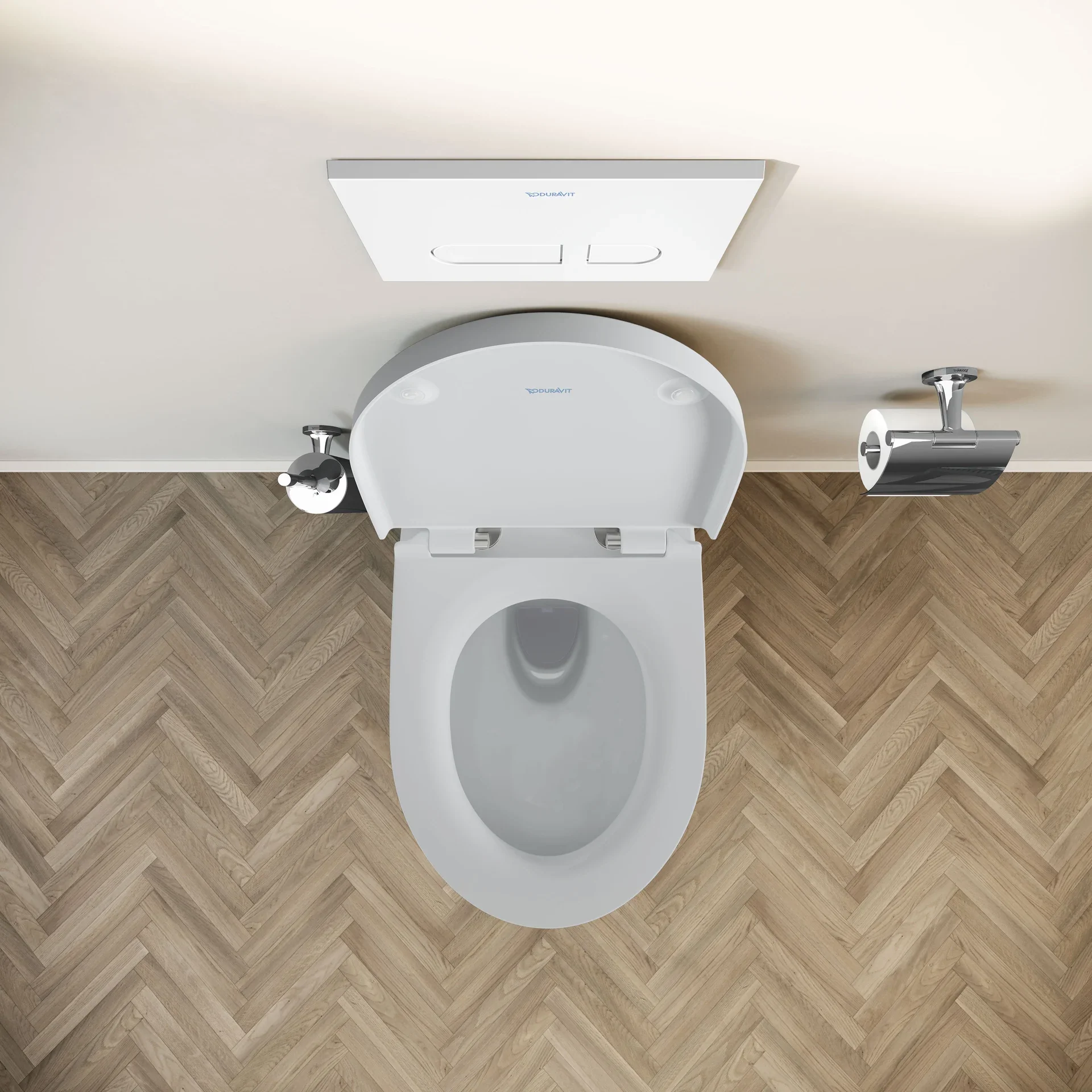 Duravit DuraVento vägghängd WC-set utan spolkant - Image 6