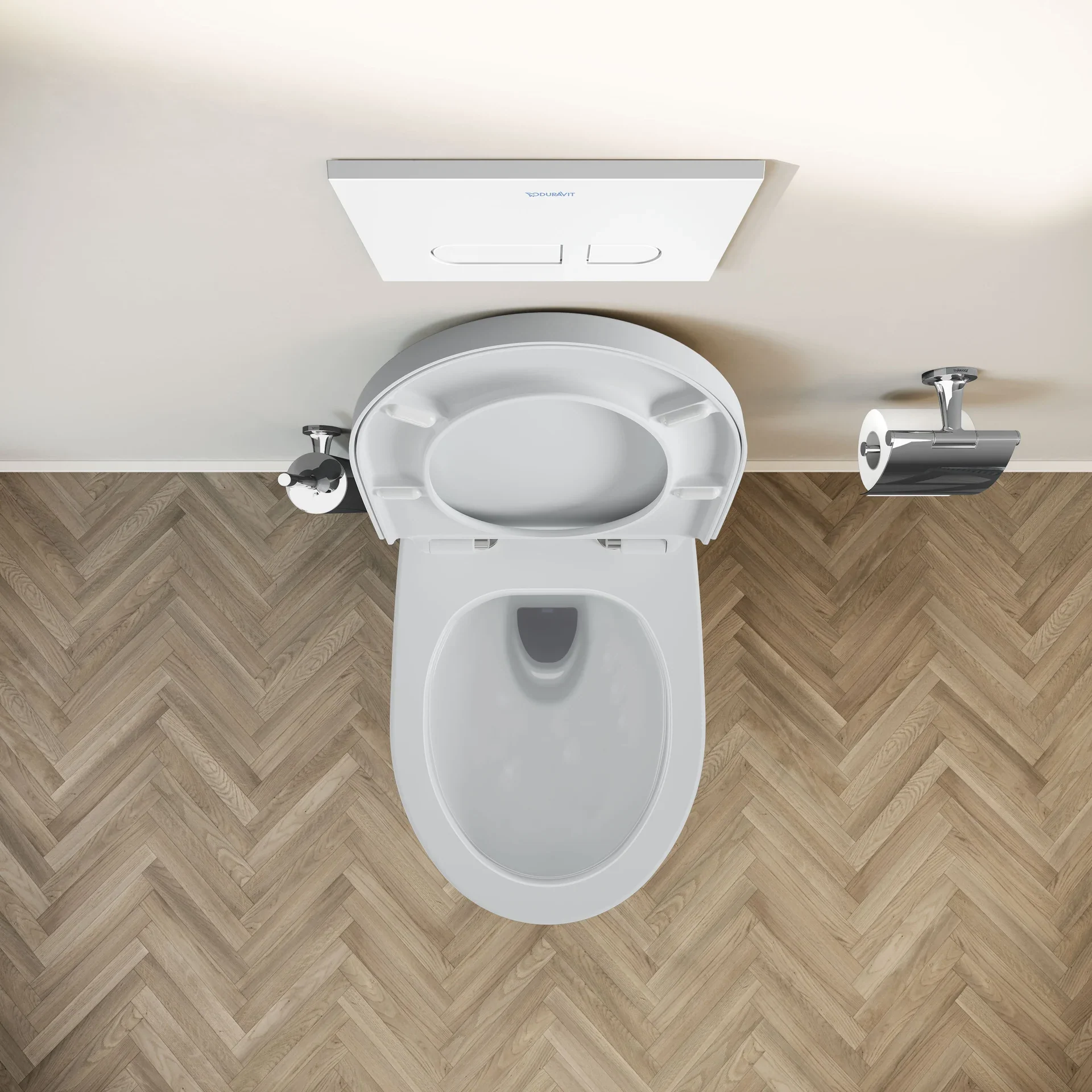 Duravit DuraVento vägghängd WC-set utan spolkant - Image 7