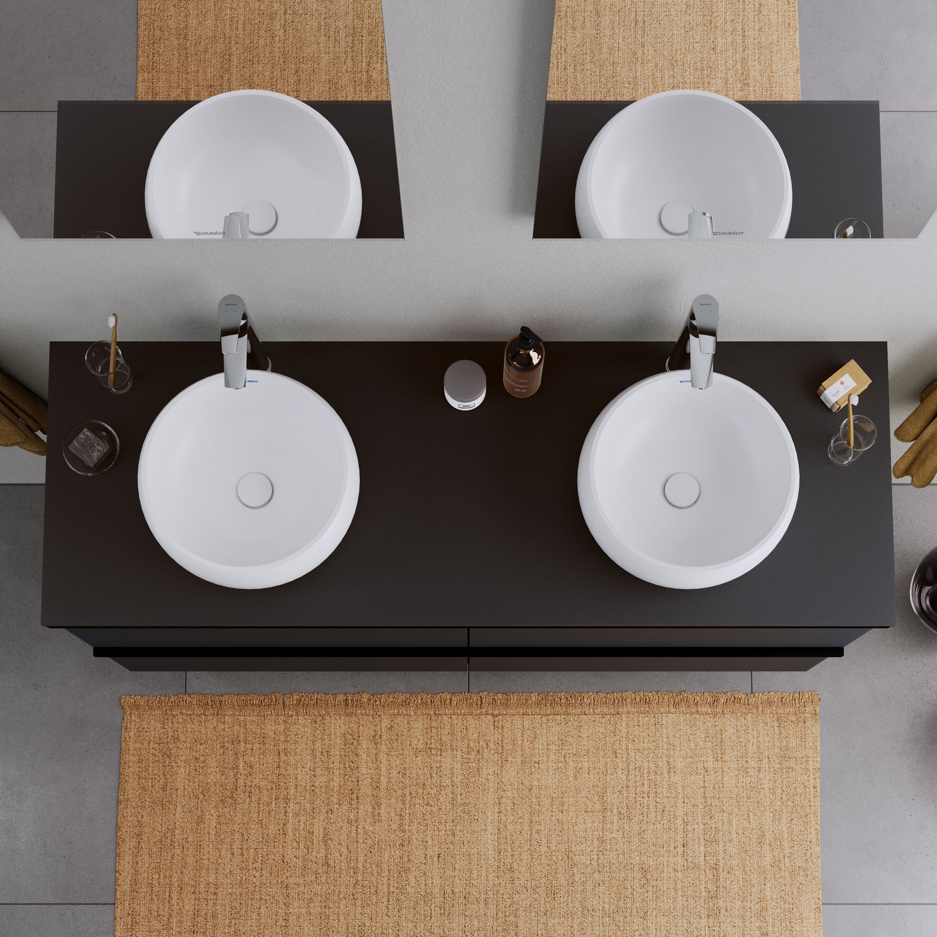 Duravit DuraVolo tvättställ för bänkskiva - Image 3