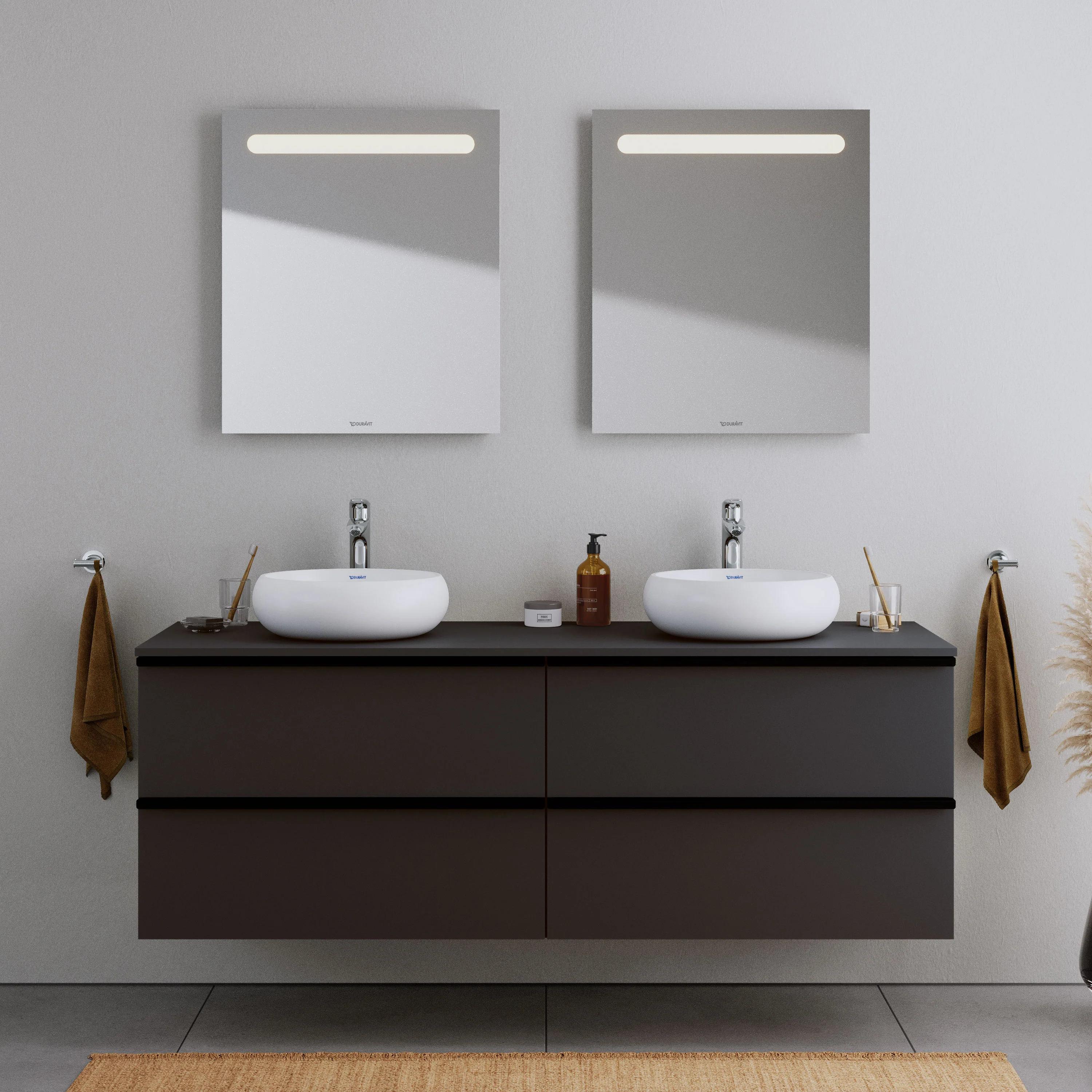 Duravit DuraVolo tvättställ för bänkskiva - Image 4