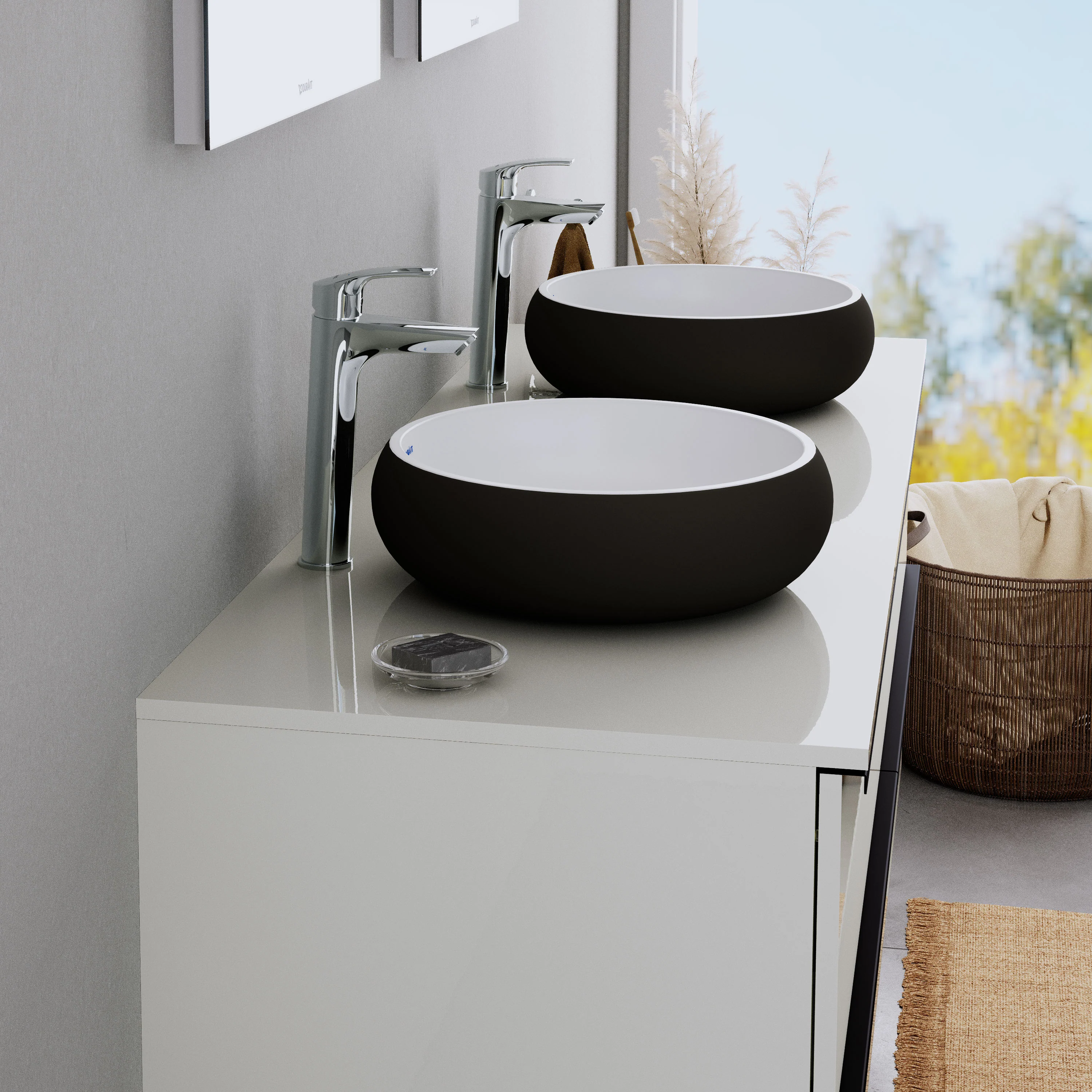 Duravit DuraVolo tvättställ för bänkskiva - Image 6