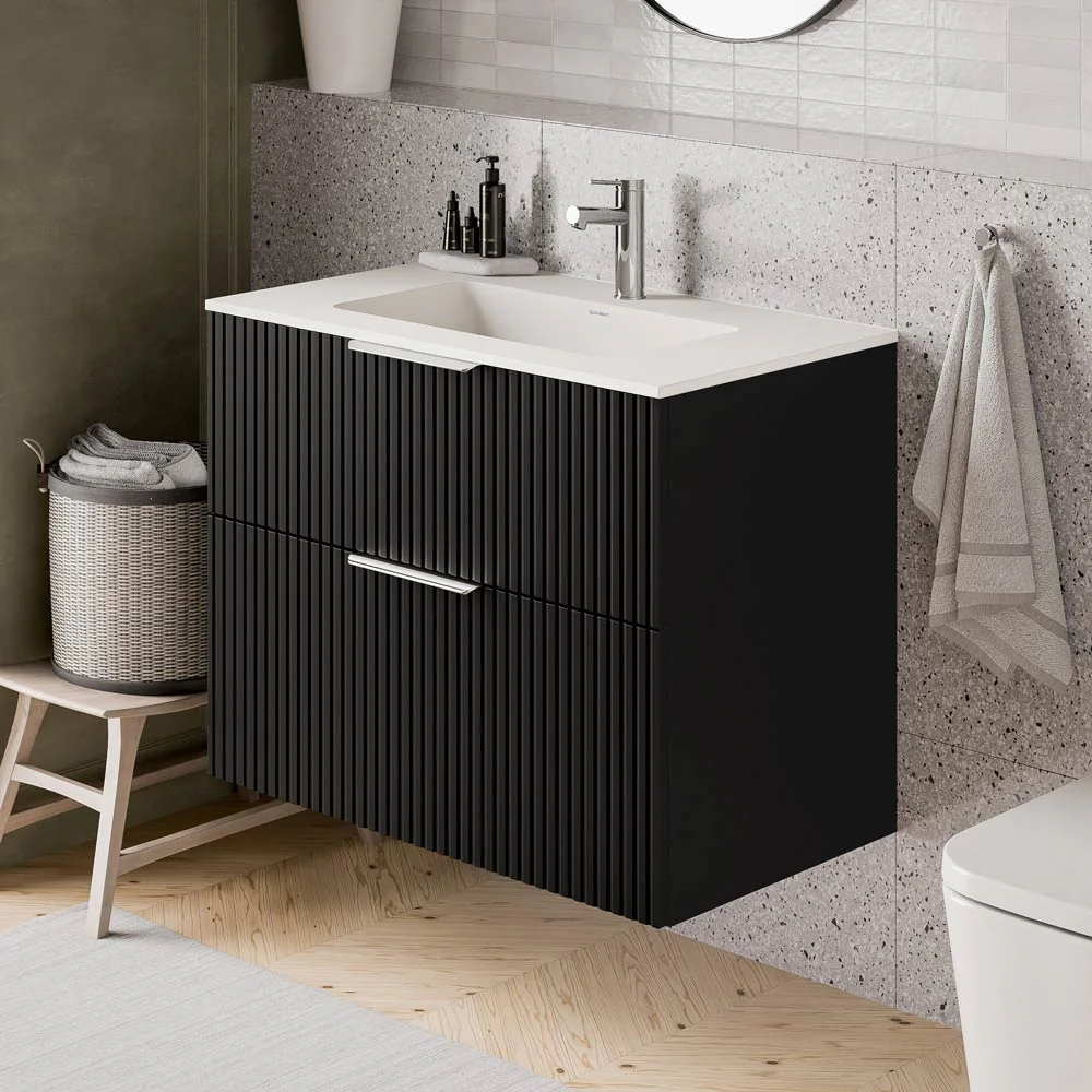 Duravit handfat med tvättställsskåp TIM 80 cm - Image 35