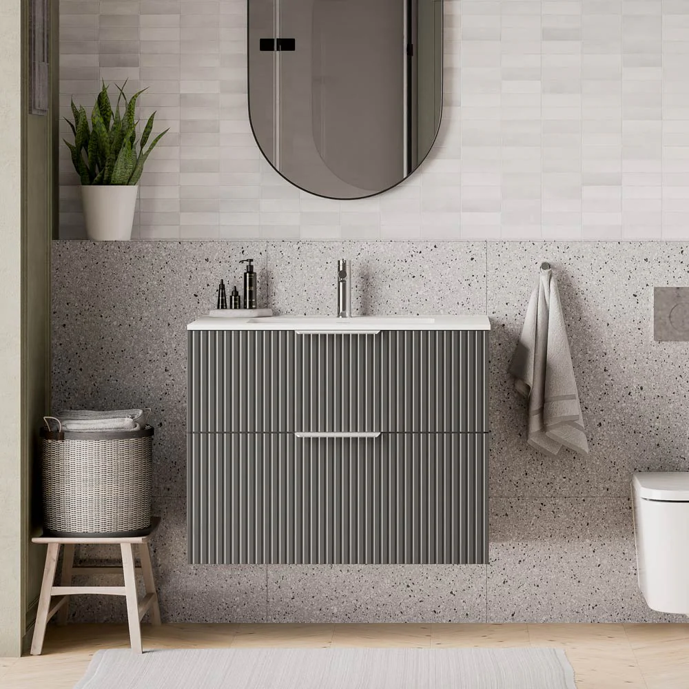 Duravit handfat med tvättställsskåp TIM 80 cm - Image 40