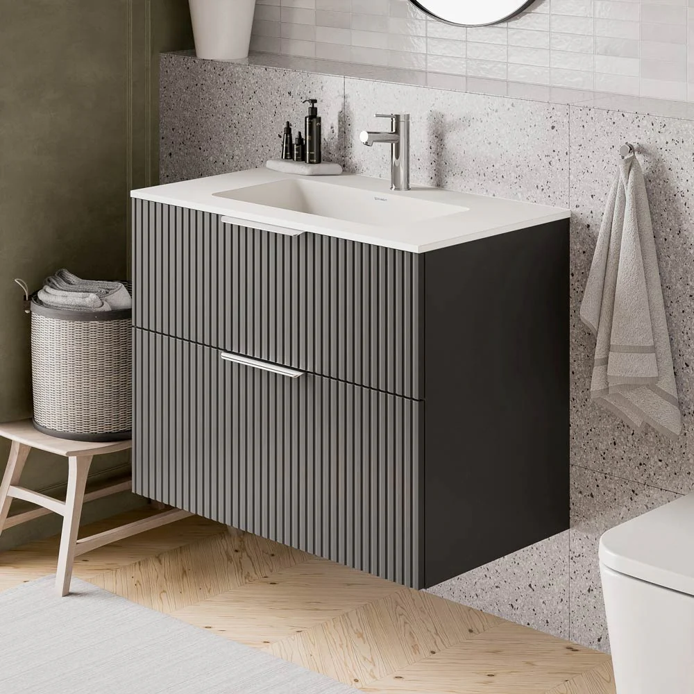 Duravit handfat med tvättställsskåp TIM 80 cm - Image 41