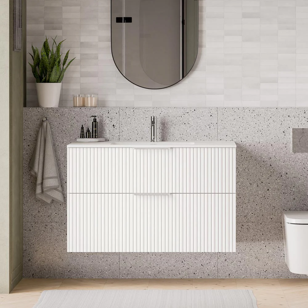 Duravit handfat med underskåp TIM 100 cm - Image 10