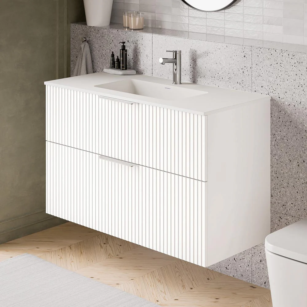 Duravit handfat med underskåp TIM 100 cm - Image 11