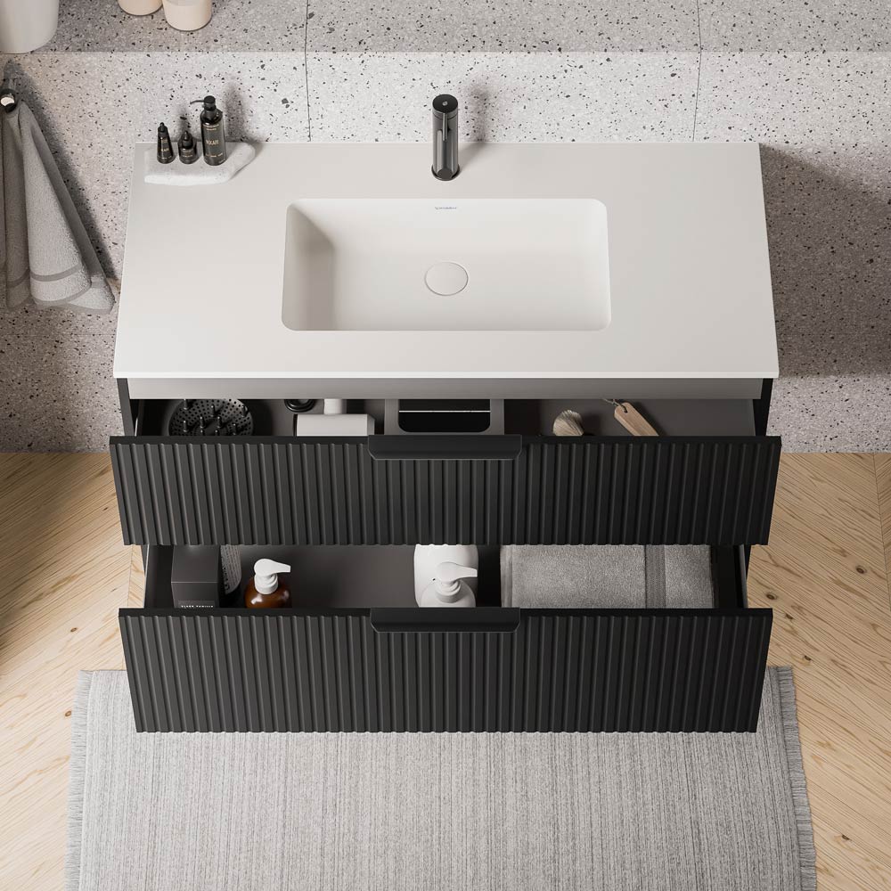 Duravit handfat med underskåp TIM 100 cm - Image 15