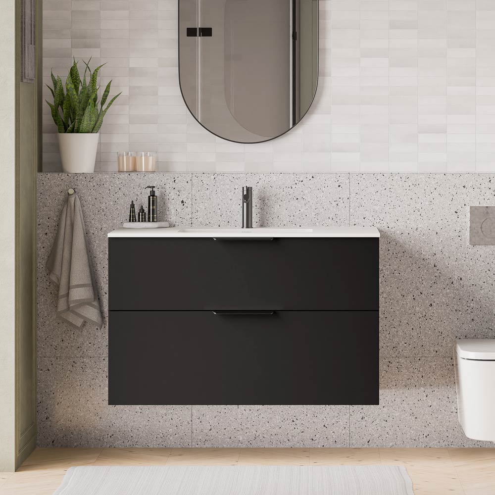 Duravit handfat med underskåp TIM 100 cm - Image 19