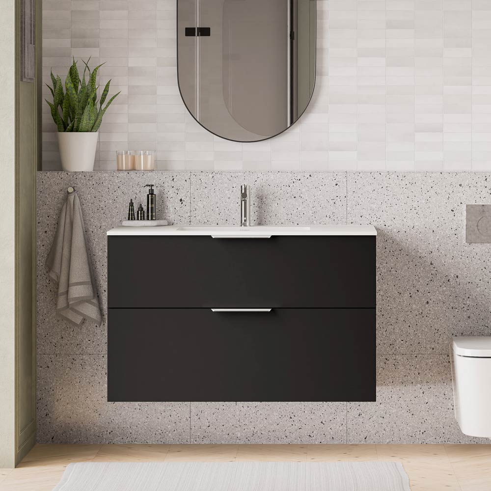 Duravit handfat med underskåp TIM 100 cm - Image 22