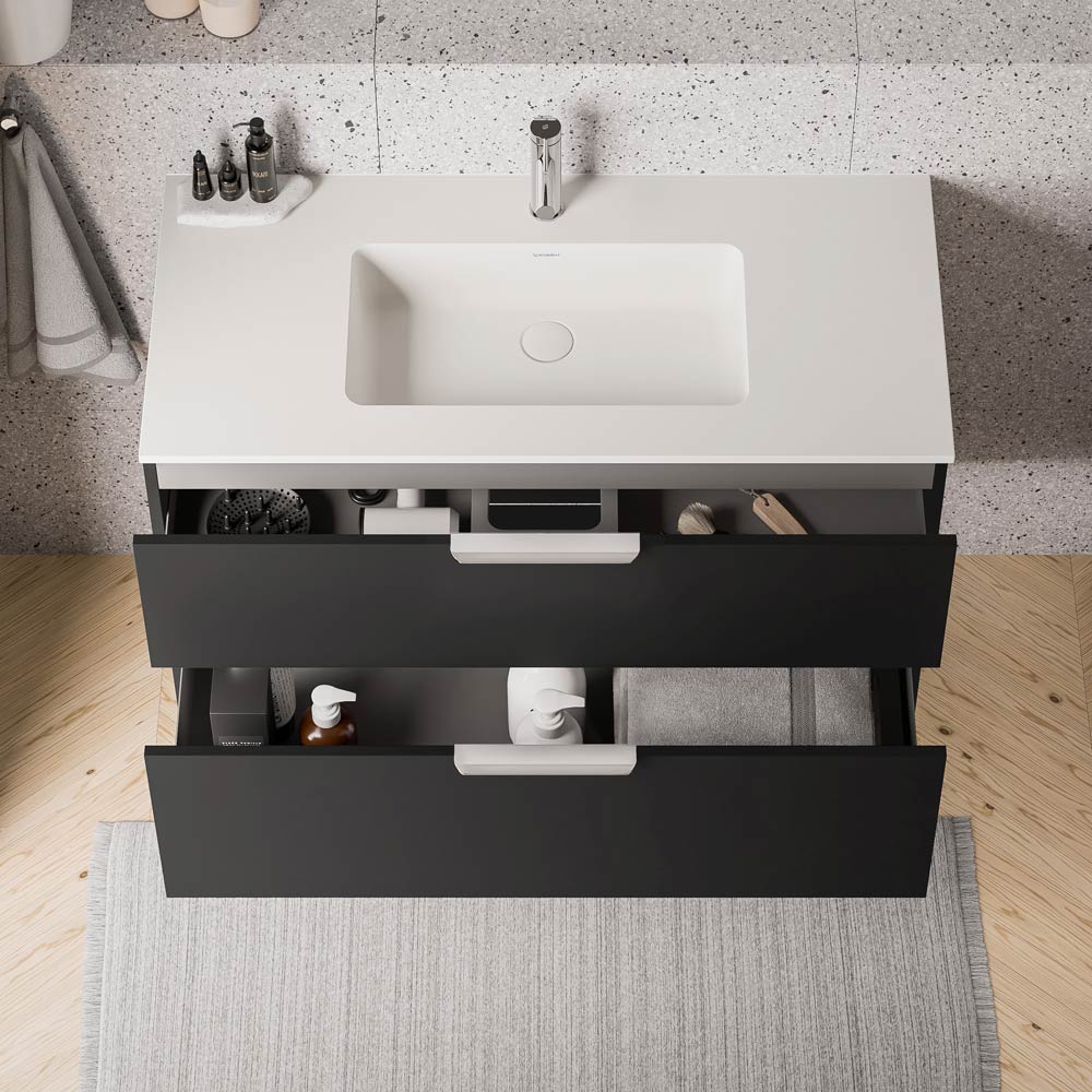 Duravit handfat med underskåp TIM 100 cm - Image 24