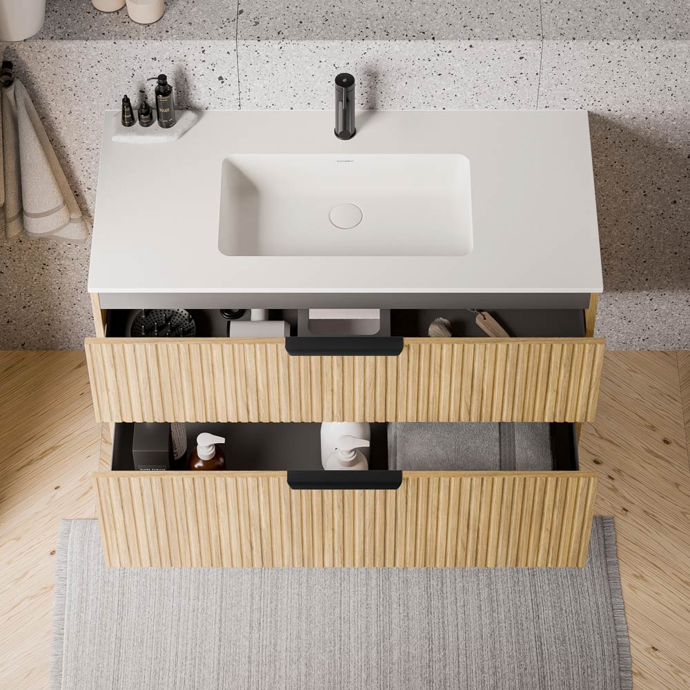Duravit handfat med underskåp TIM 100 cm - Image 27