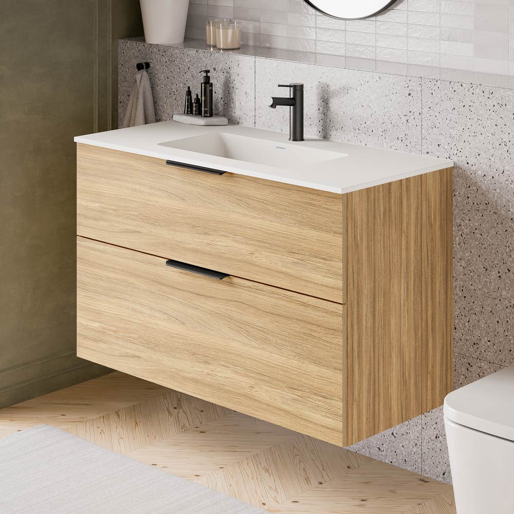 Duravit handfat med underskåp TIM 100 cm - Image 32