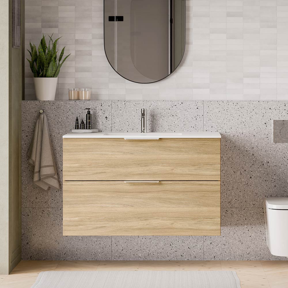 Duravit handfat med underskåp TIM 100 cm - Image 34