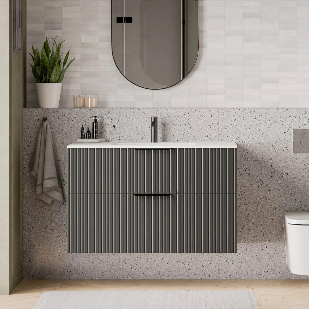 Duravit handfat med underskåp TIM 100 cm - Image 37