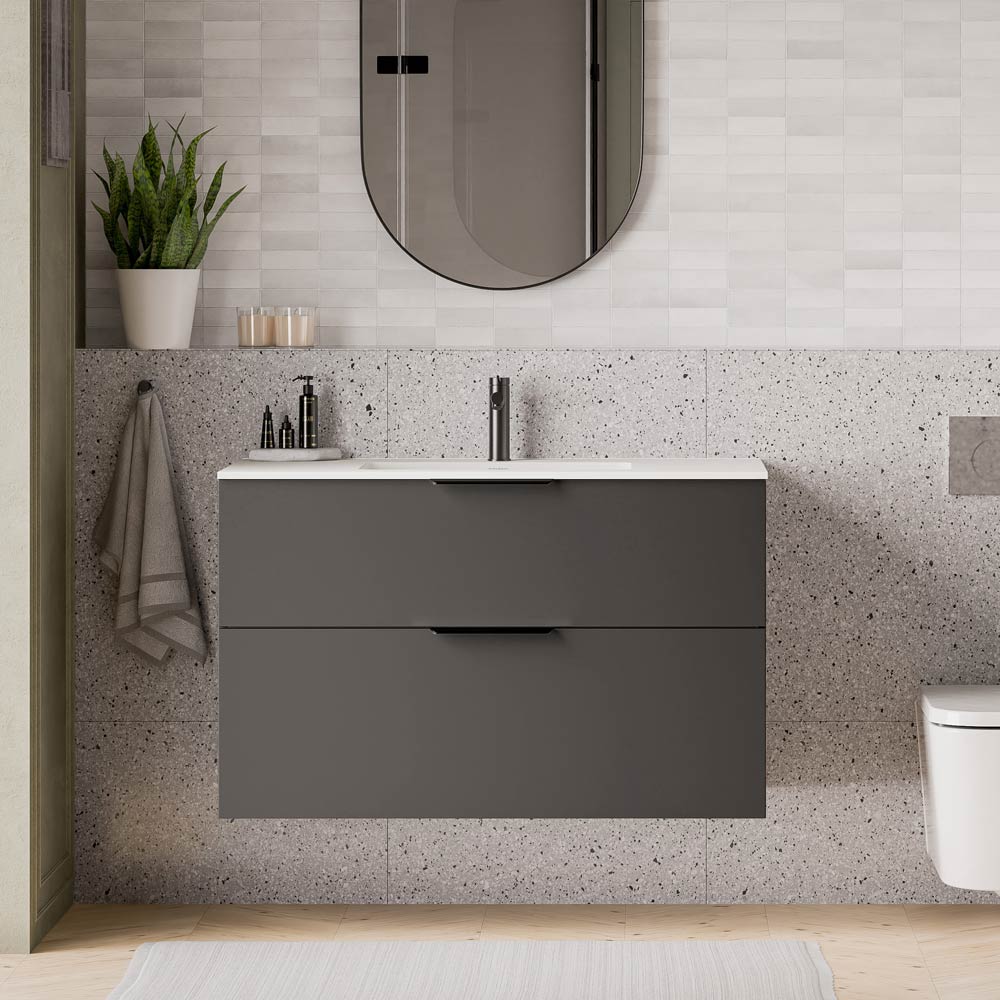 Duravit handfat med underskåp TIM 100 cm - Image 43