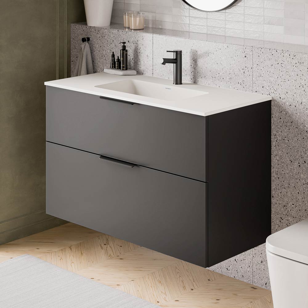 Duravit handfat med underskåp TIM 100 cm - Image 44