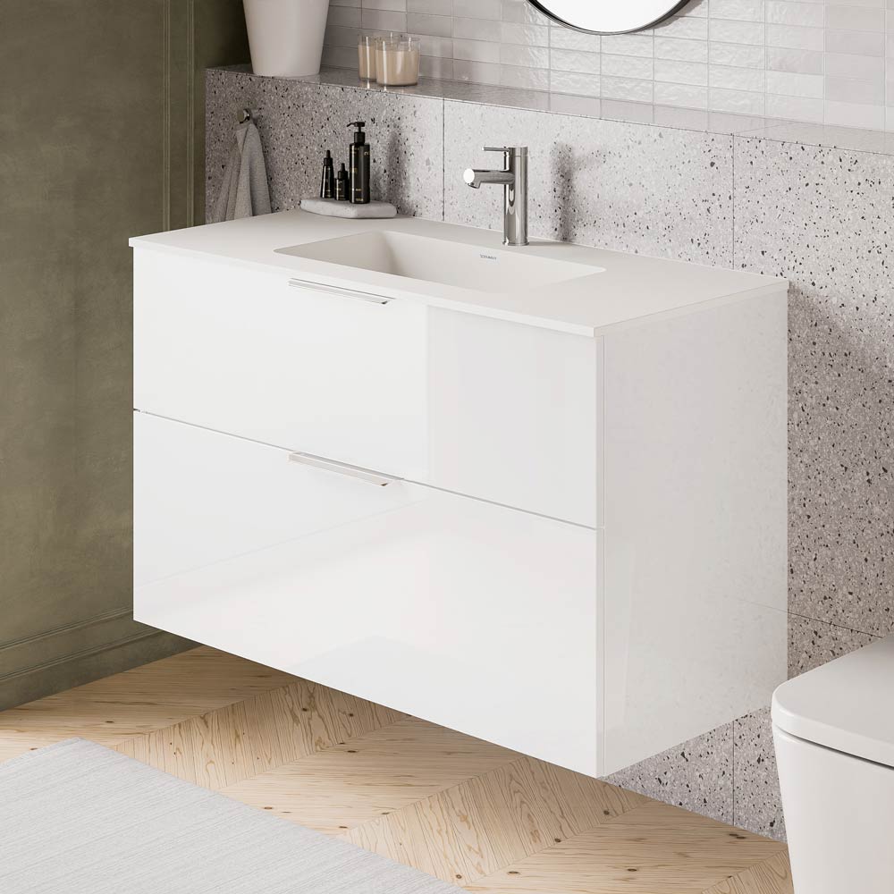 Duravit handfat med underskåp TIM 100 cm - Image 5