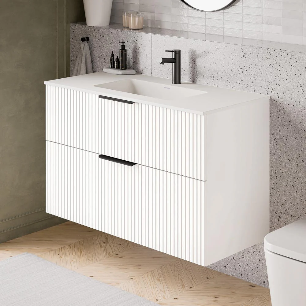 Duravit handfat med underskåp TIM 100 cm - Image 8