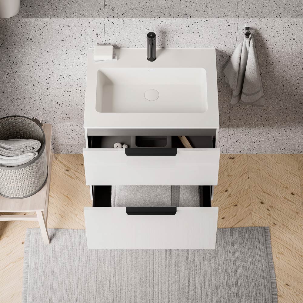 Duravit handfat med underskåp TIM 60 cm - Image 3