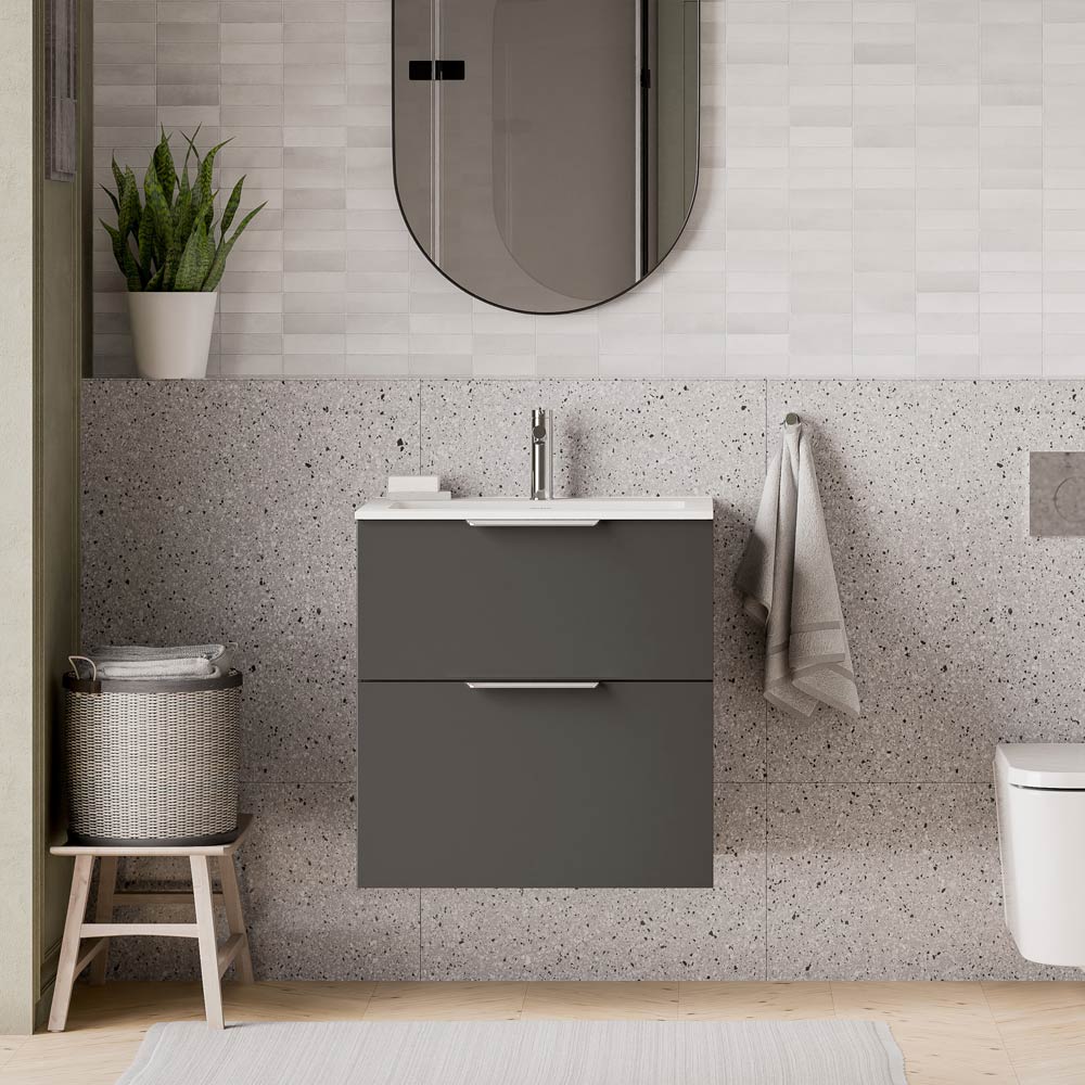 Duravit handfat med underskåp TIM 60 cm - Image 46