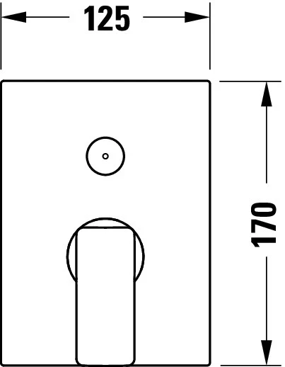 Duravit Manhattan dold ettgreppsblandare, 2 konsumenter  - Image 6