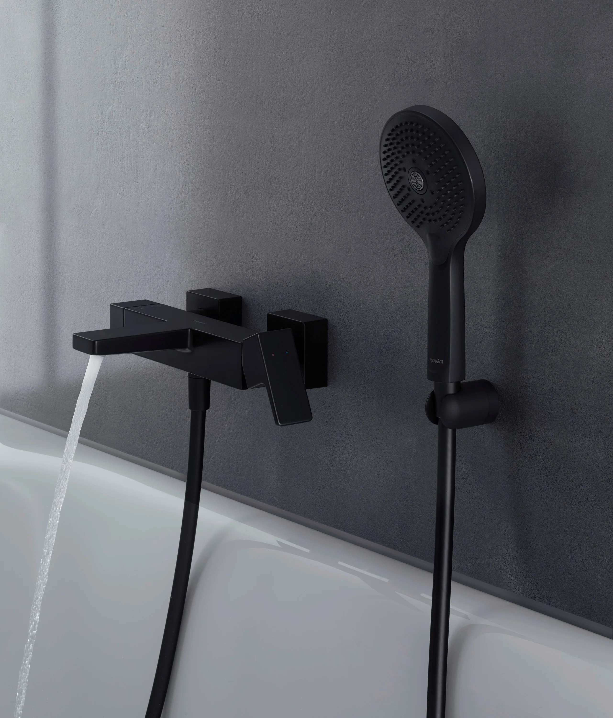 Duravit Manhattan ettgreppsbadkarsblandare - Image 3