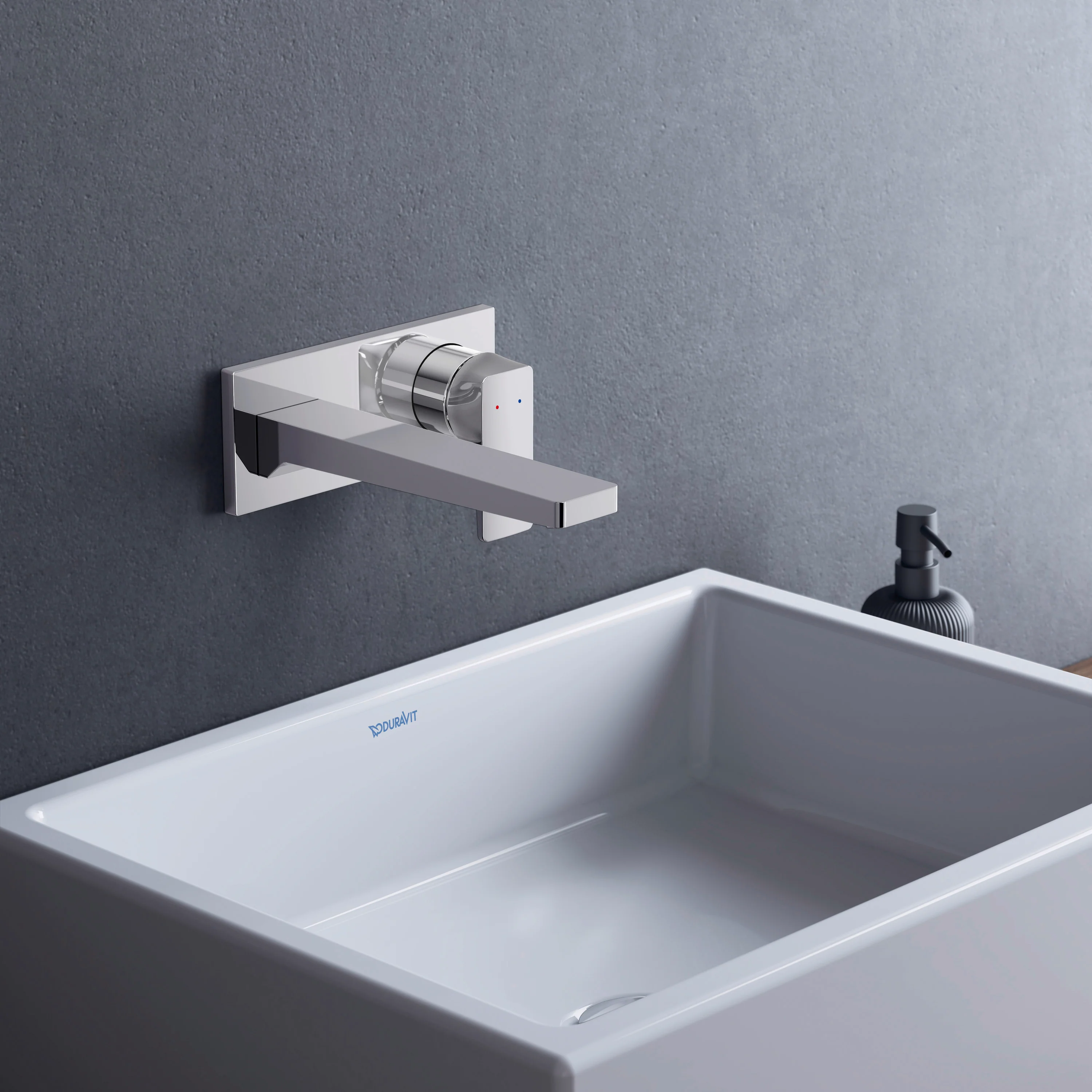 Duravit Manhattan ettgreppsblandare för tvättställ  - Image 6