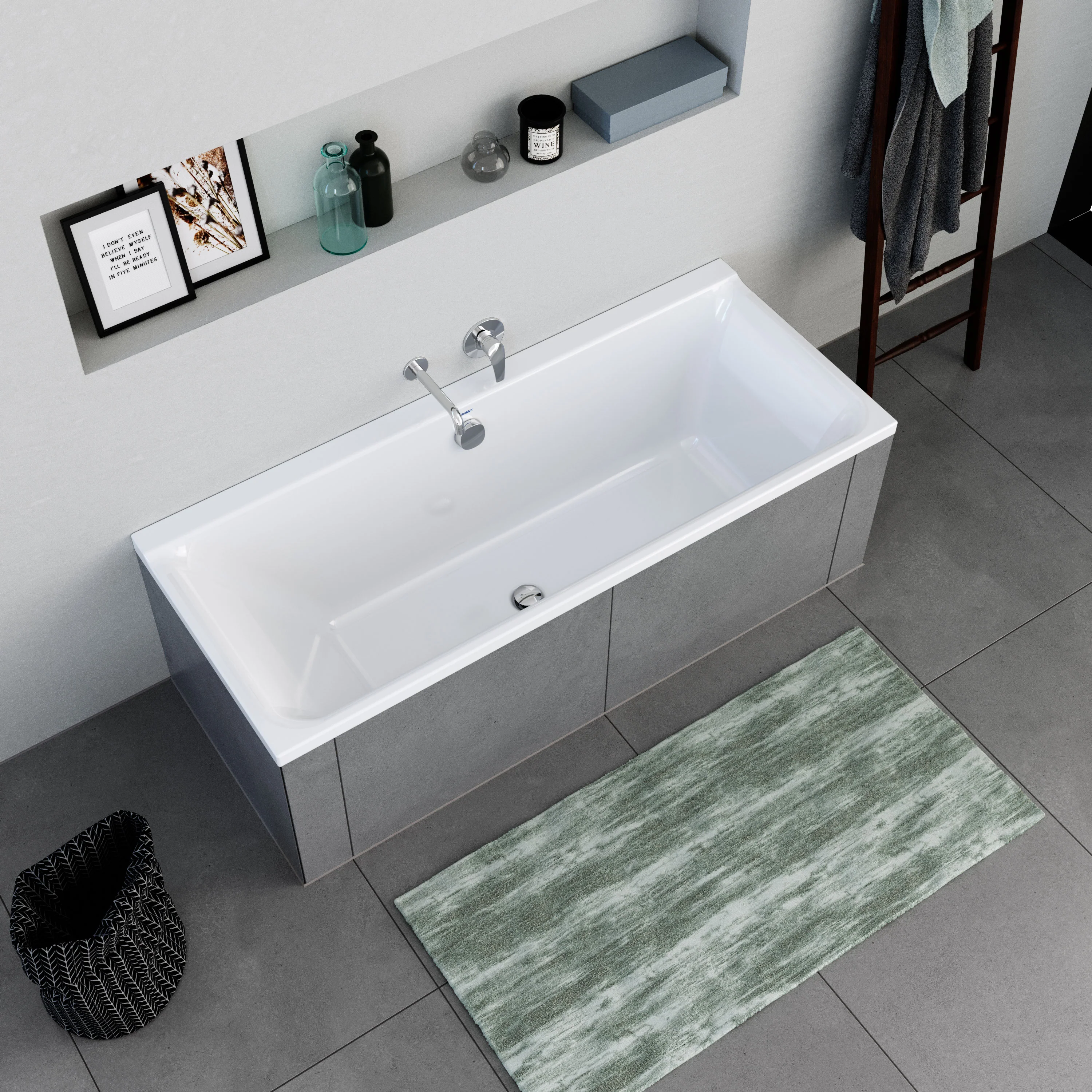 Duravit P3 rektangulärt badkar - Image 2