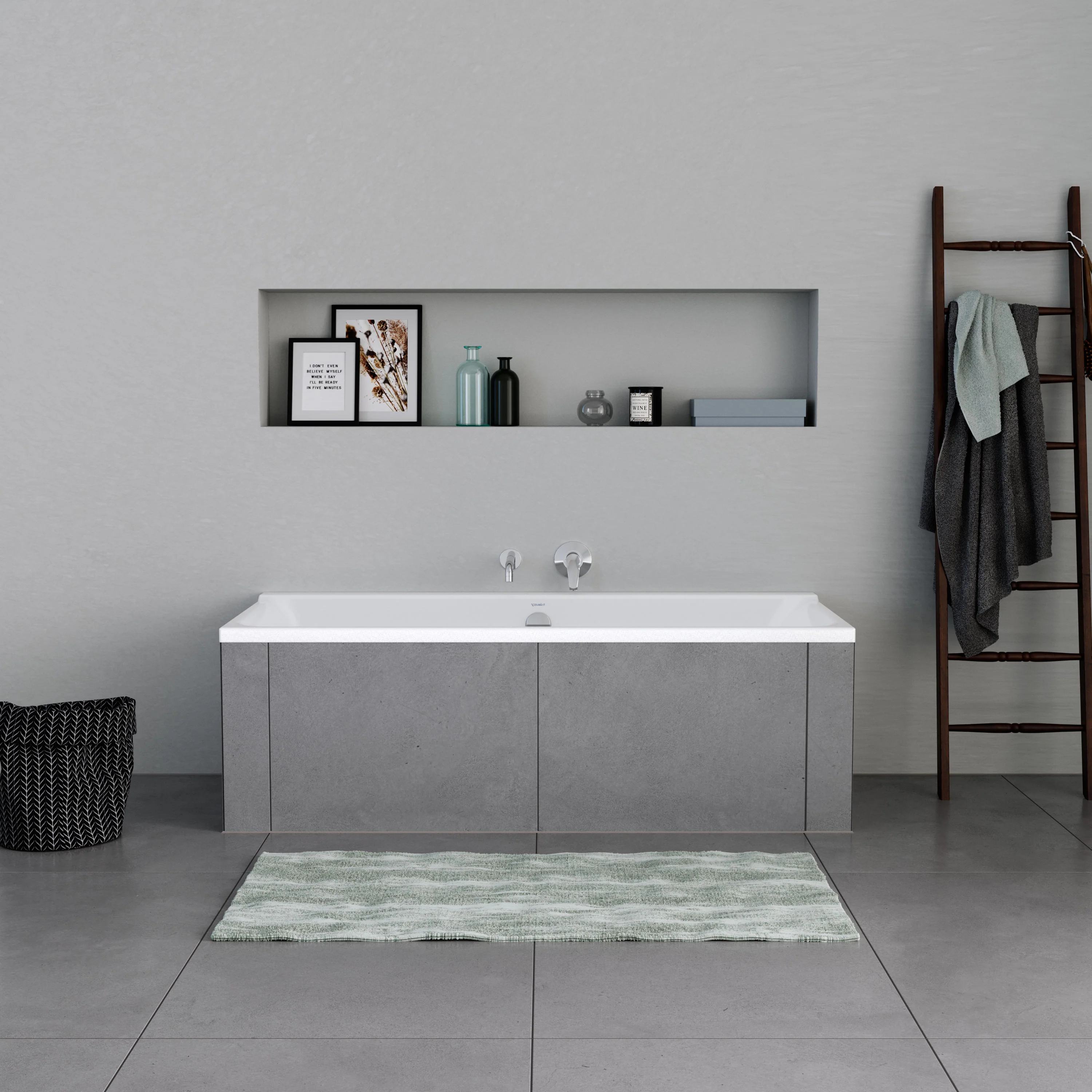 Duravit P3 rektangulärt badkar - Image 5