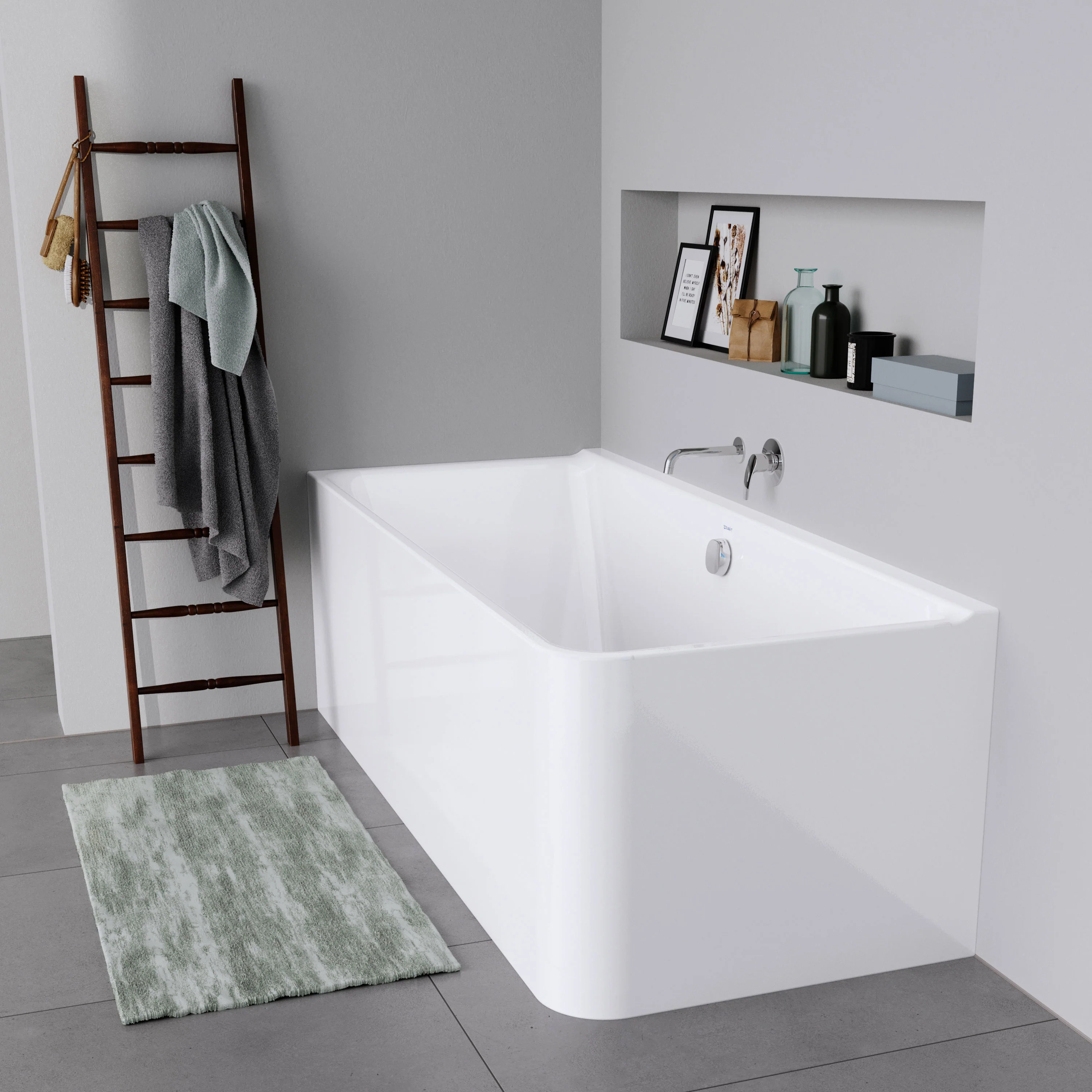 Duravit P3 Väggmonterad Badkar - Image 2