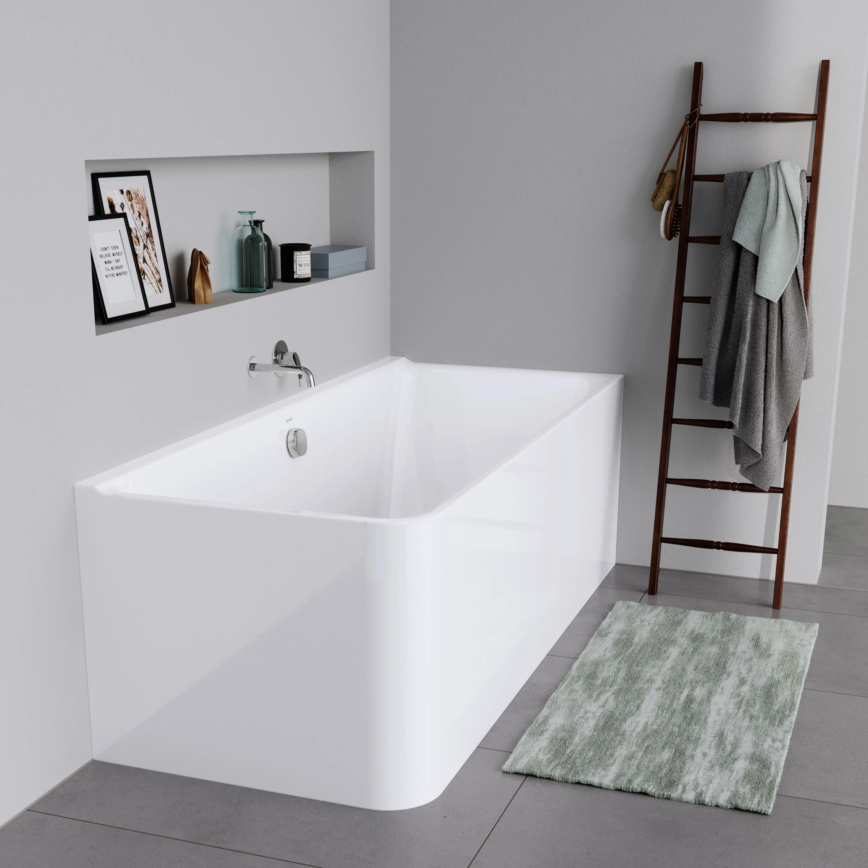 Duravit P3 Väggmonterad Badkar - Image 9