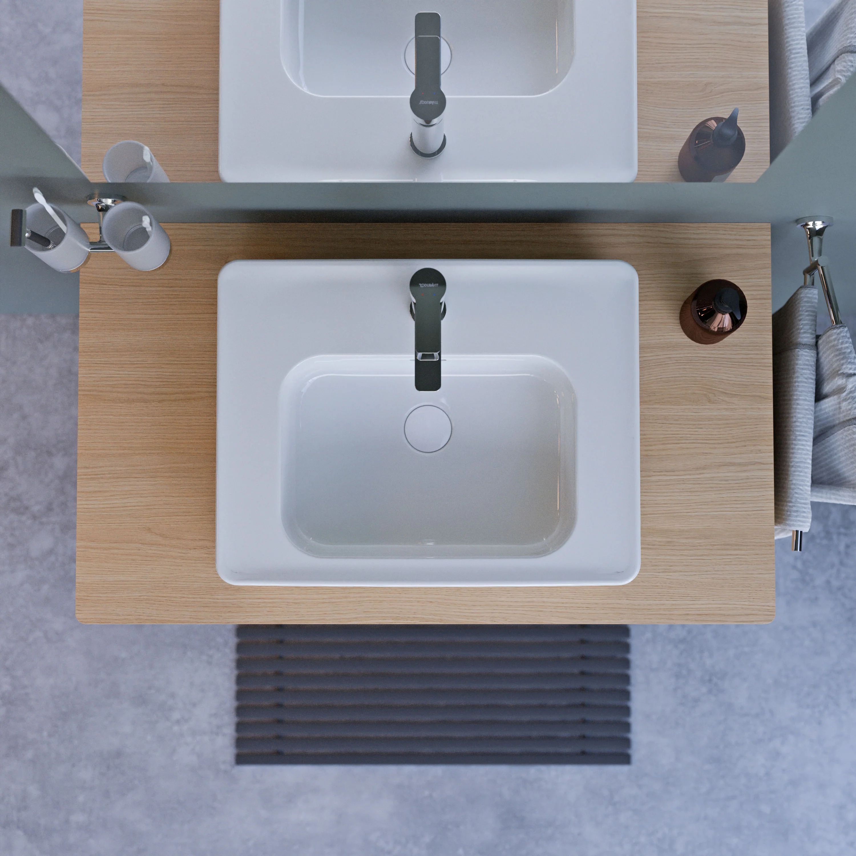 Duravit Soleil tvättställ för bänkskiva - Image 12