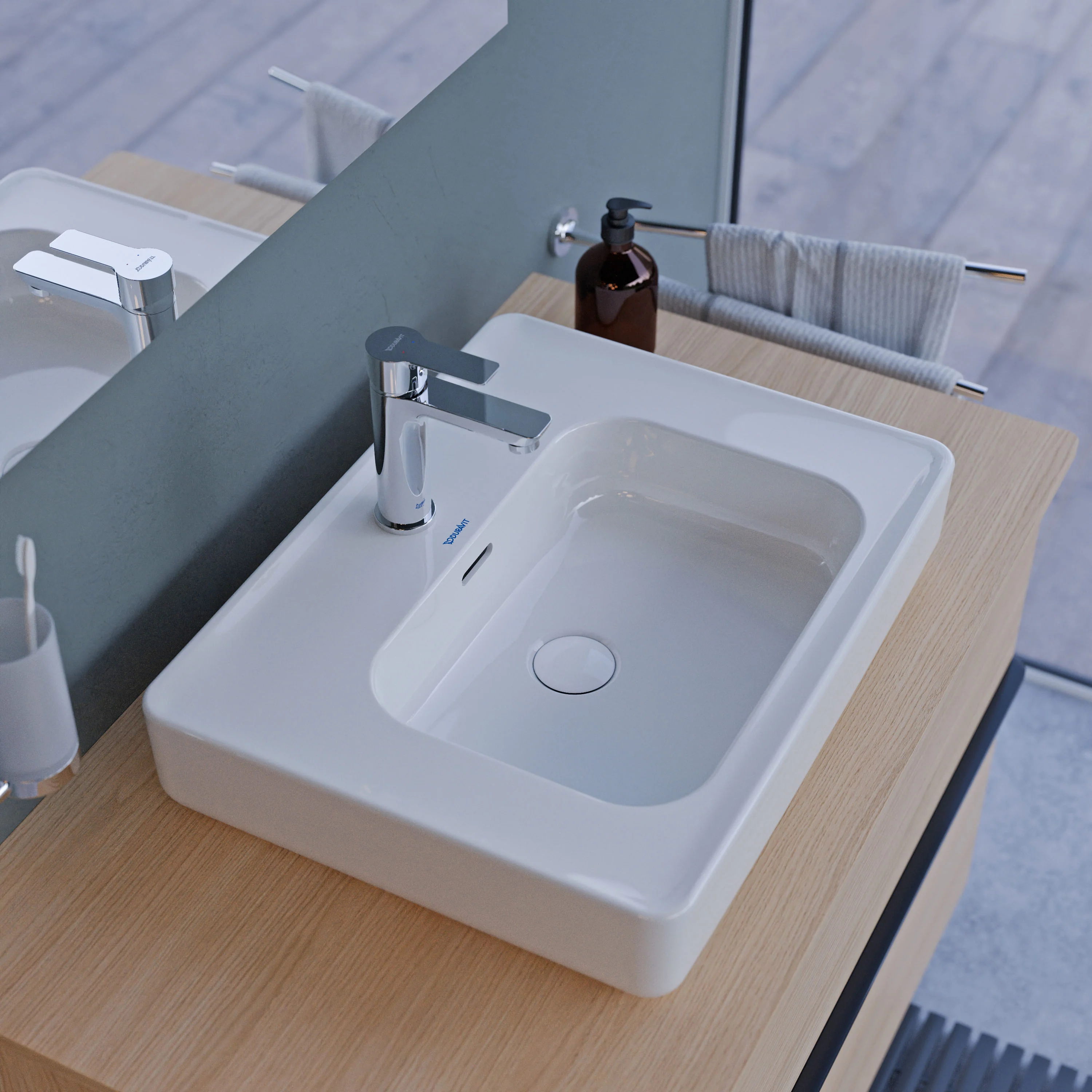 Duravit Soleil tvättställ för bänkskiva - Image 14
