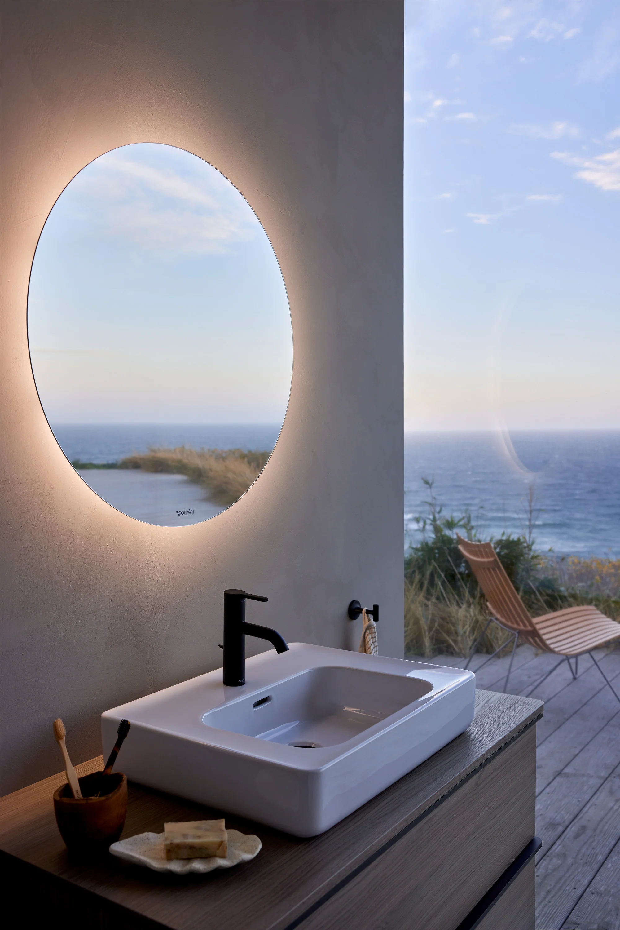 Duravit Soleil tvättställ för bänkskiva - Image 5