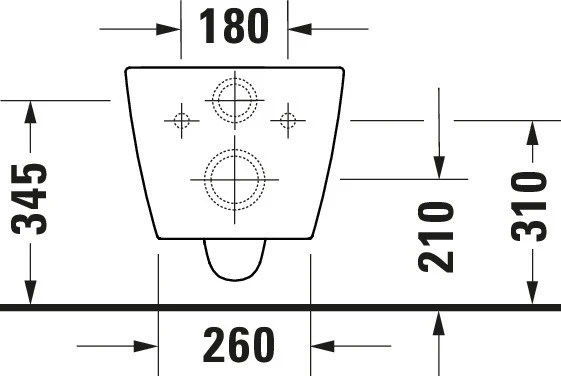 Duravit Soleil vägghängd WC-set med toalettsits - dold montering - Image 16