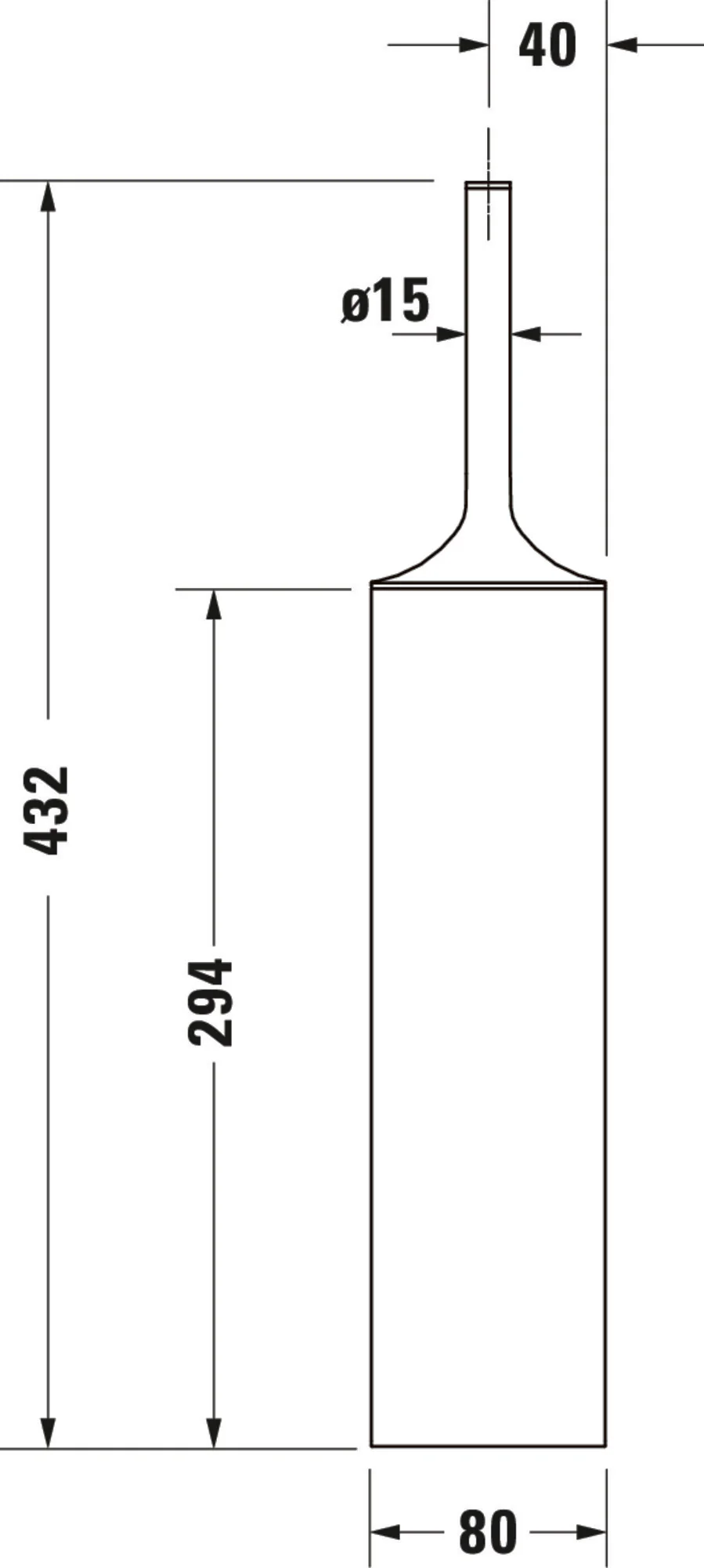 Duravit Starck T borstset - Image 18