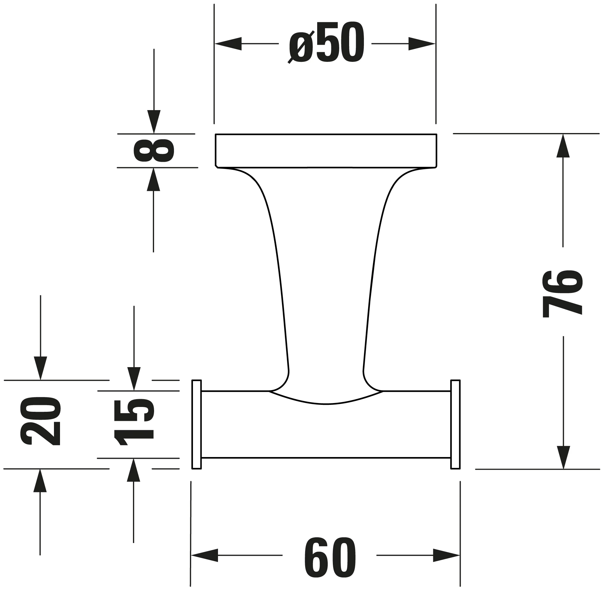 Duravit Starck T handdukskrok - Image 21