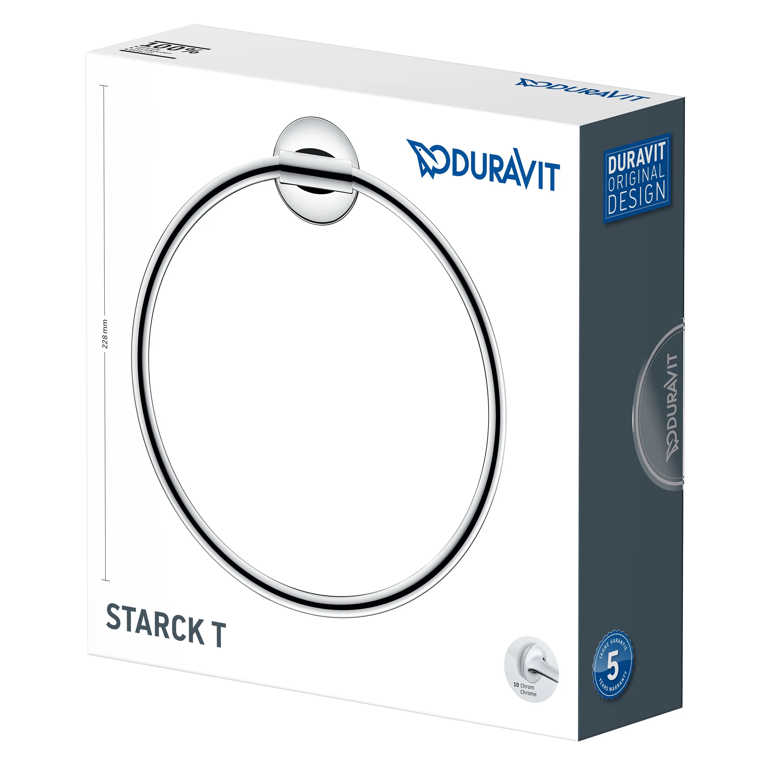 Duravit Starck T handduksring - Image 19
