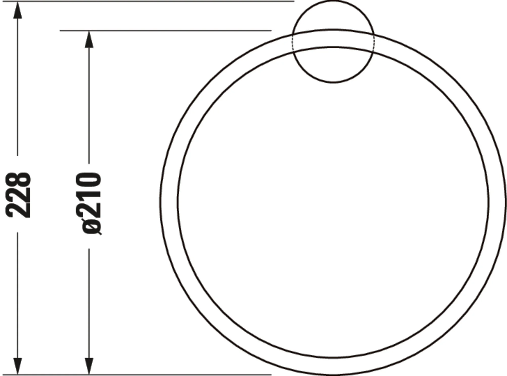 Duravit Starck T handduksring - Image 21
