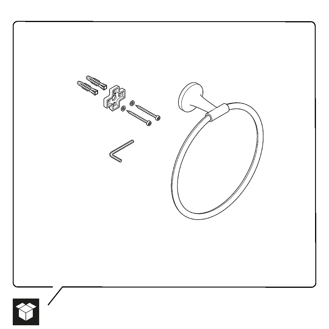 Duravit Starck T handduksring - Image 22