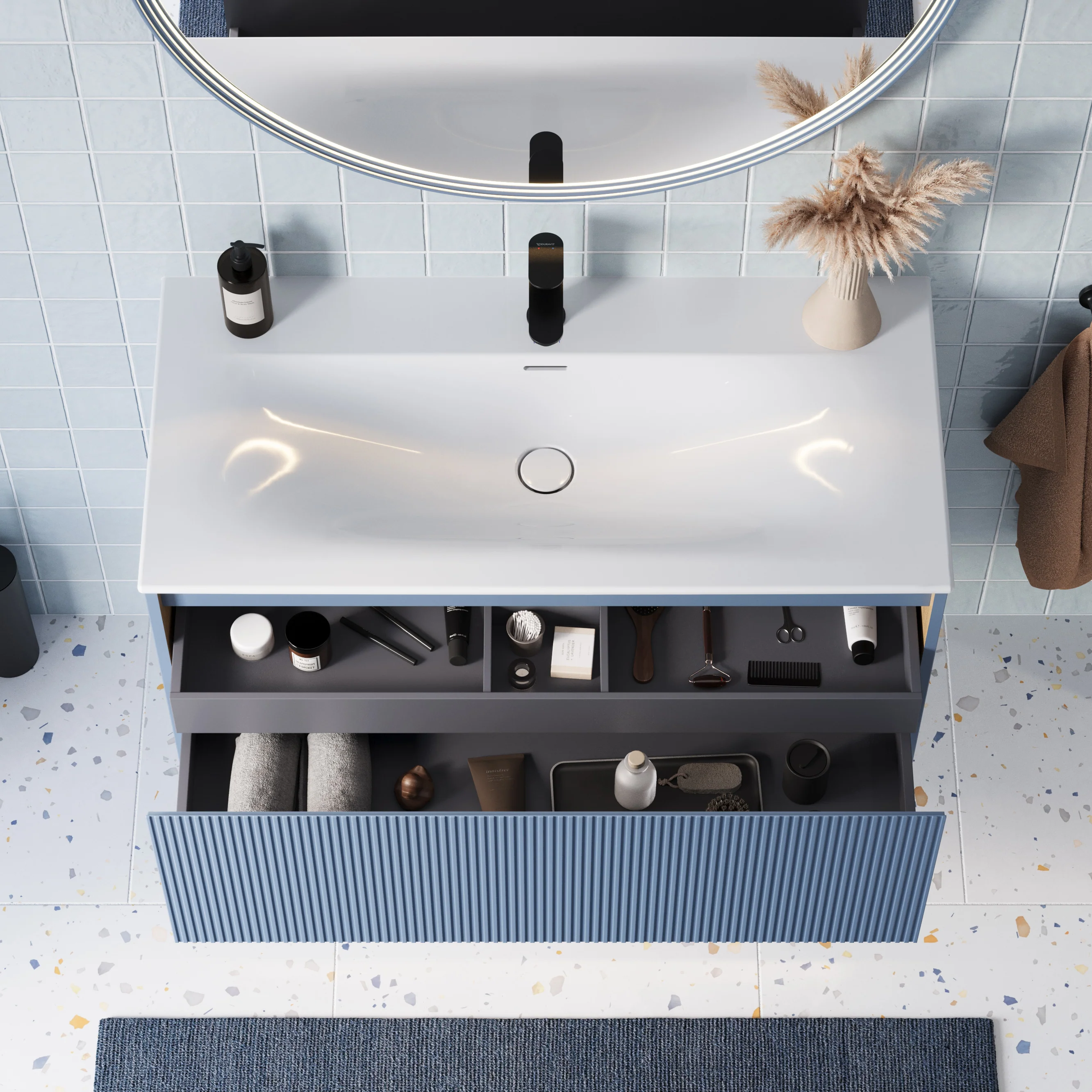 Duravit tvättställ med underskåp BELDIVO 100 cm - Image 11