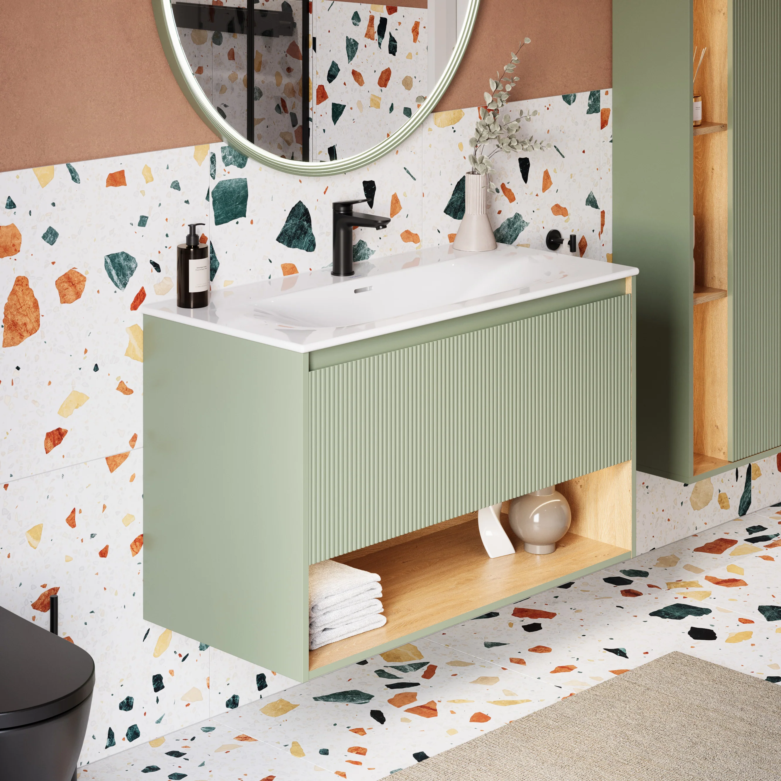 Duravit tvättställ med underskåp BELDIVO 100 cm - Image 13